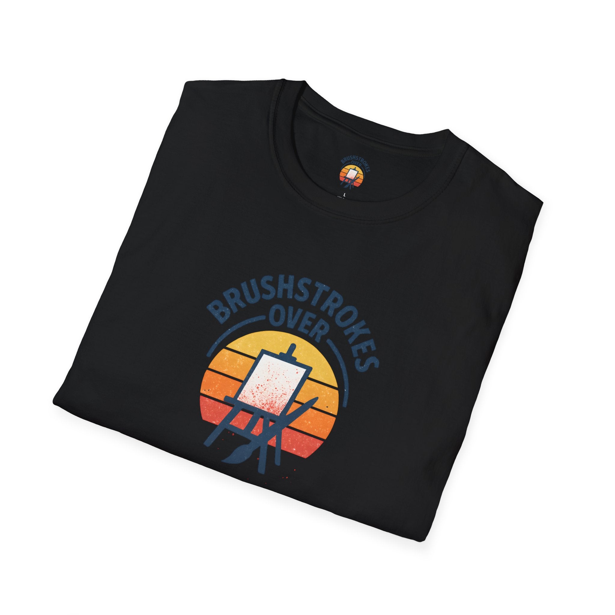 Brushstrokes Over Sunset T-Shirt