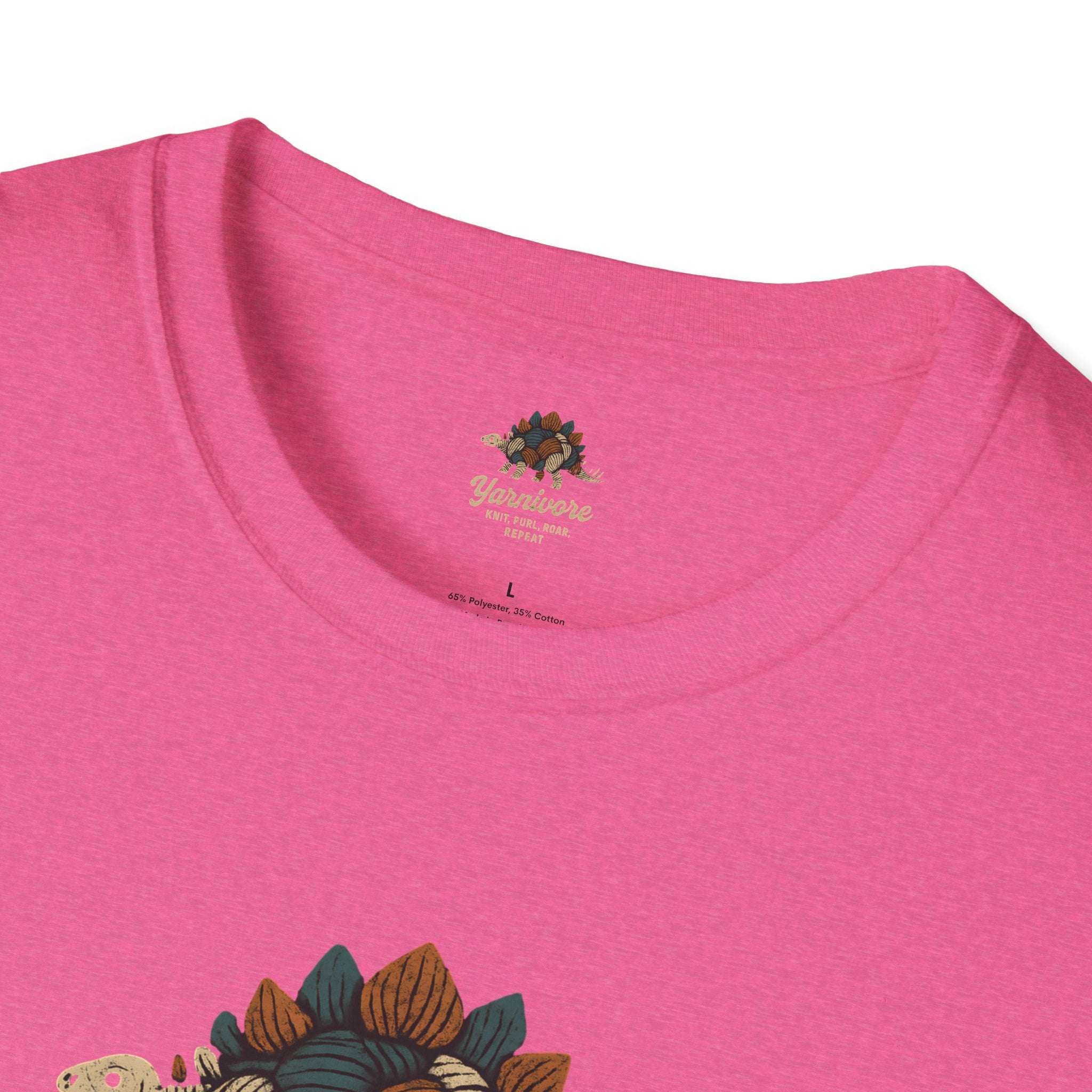 Yarnivore Knit Purl Roar T-Shirt