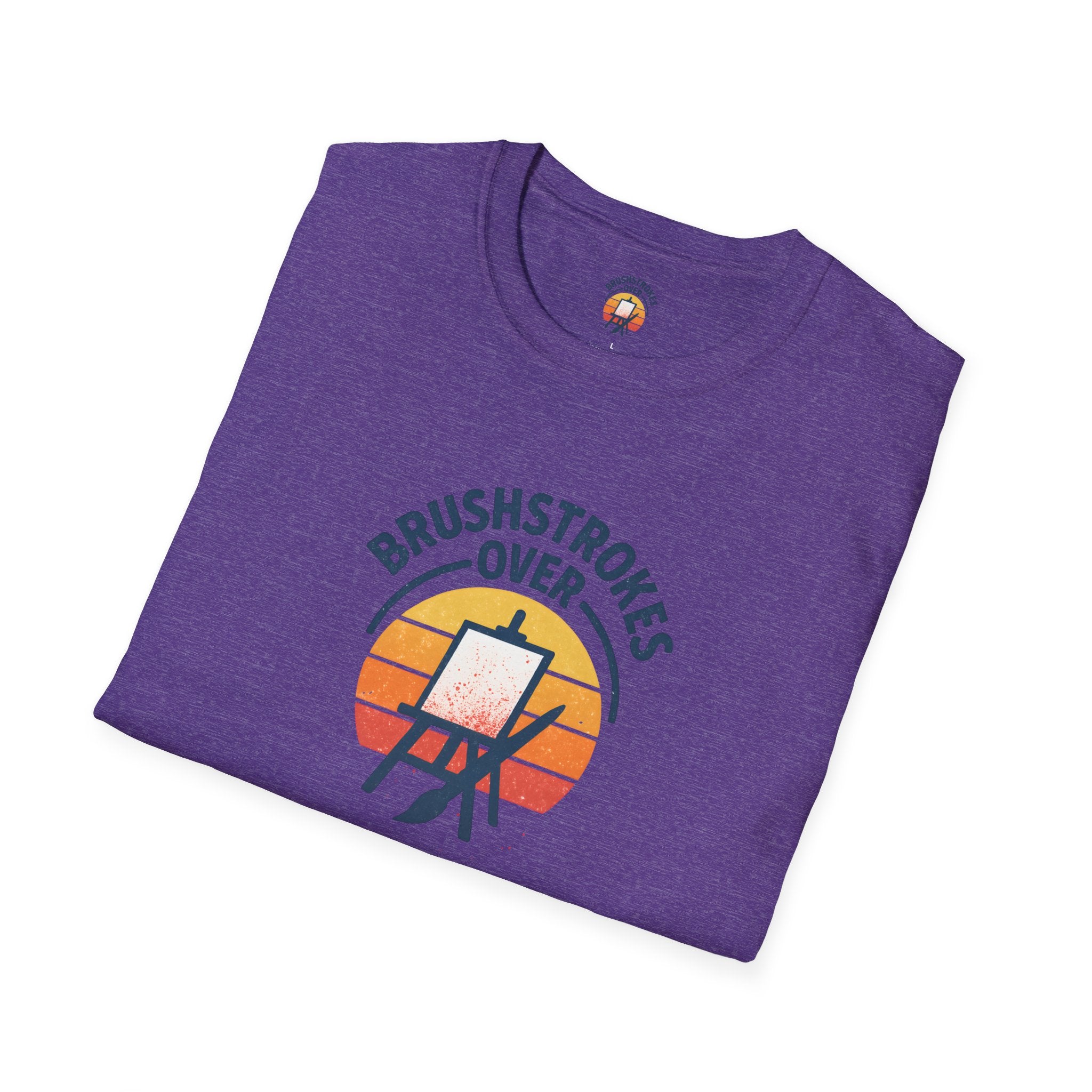 Brushstrokes Over Sunset T-Shirt