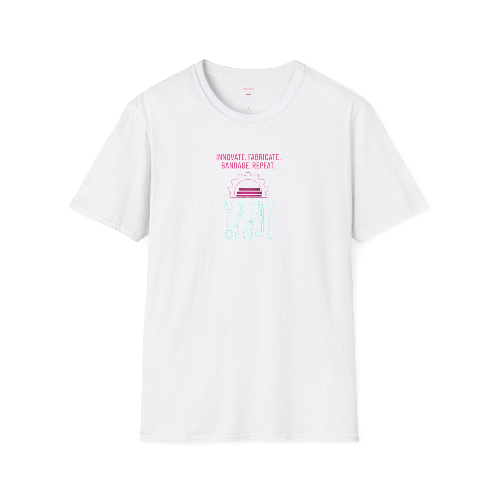 Innovate Fabricate Bandage Repeat T-Shirt