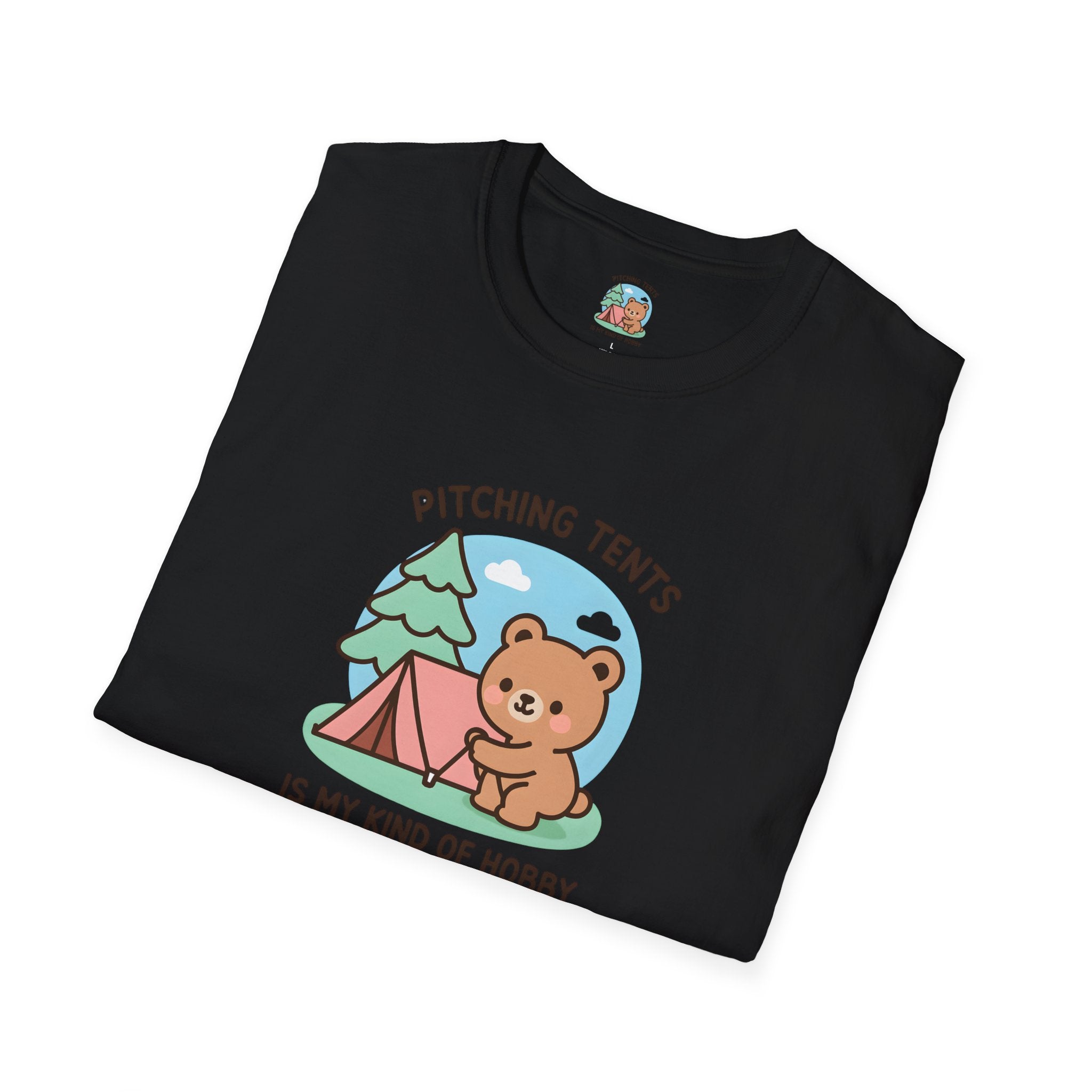 Bear Camping Tent T-Shirt