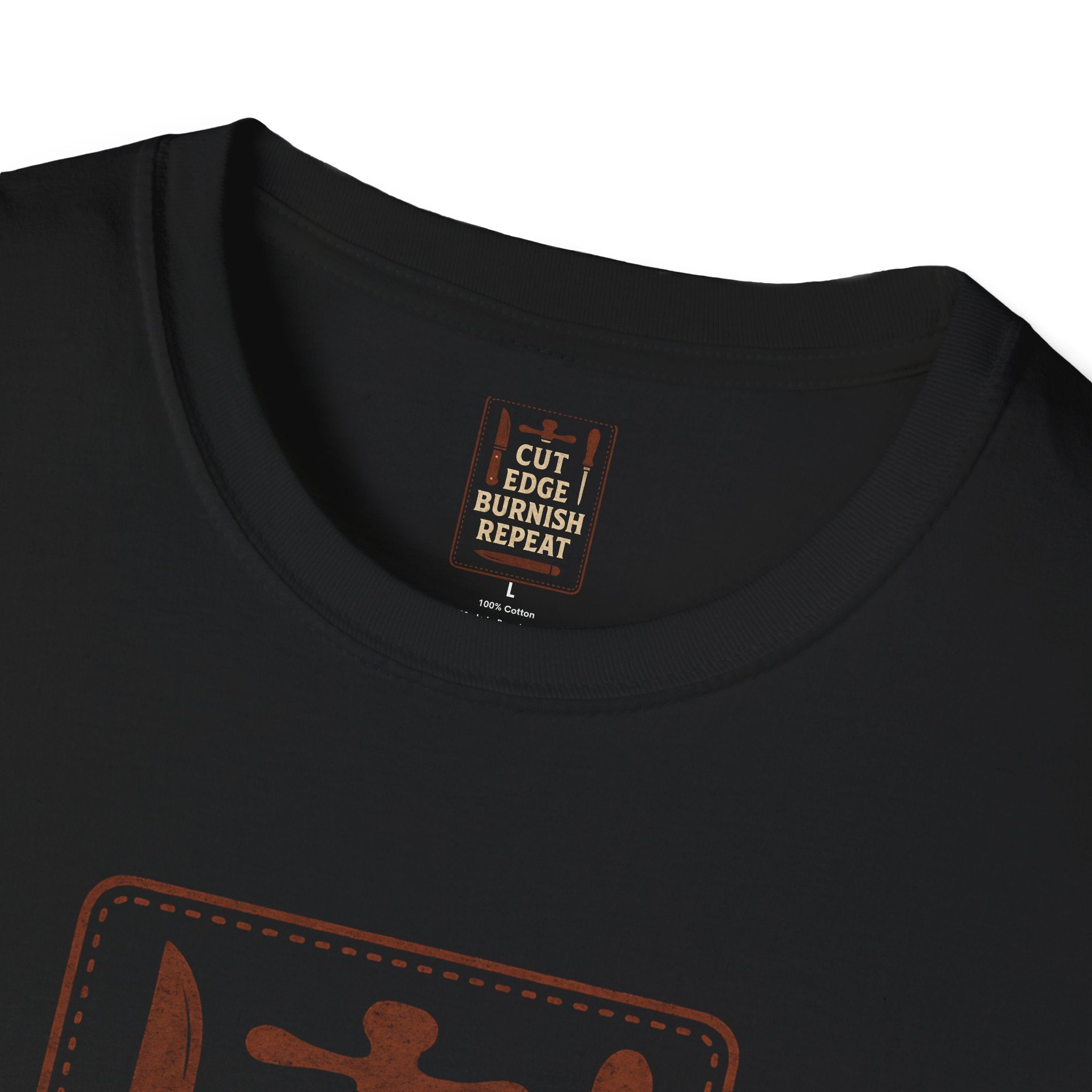 Cut Edge Burnish Repeat T-Shirt