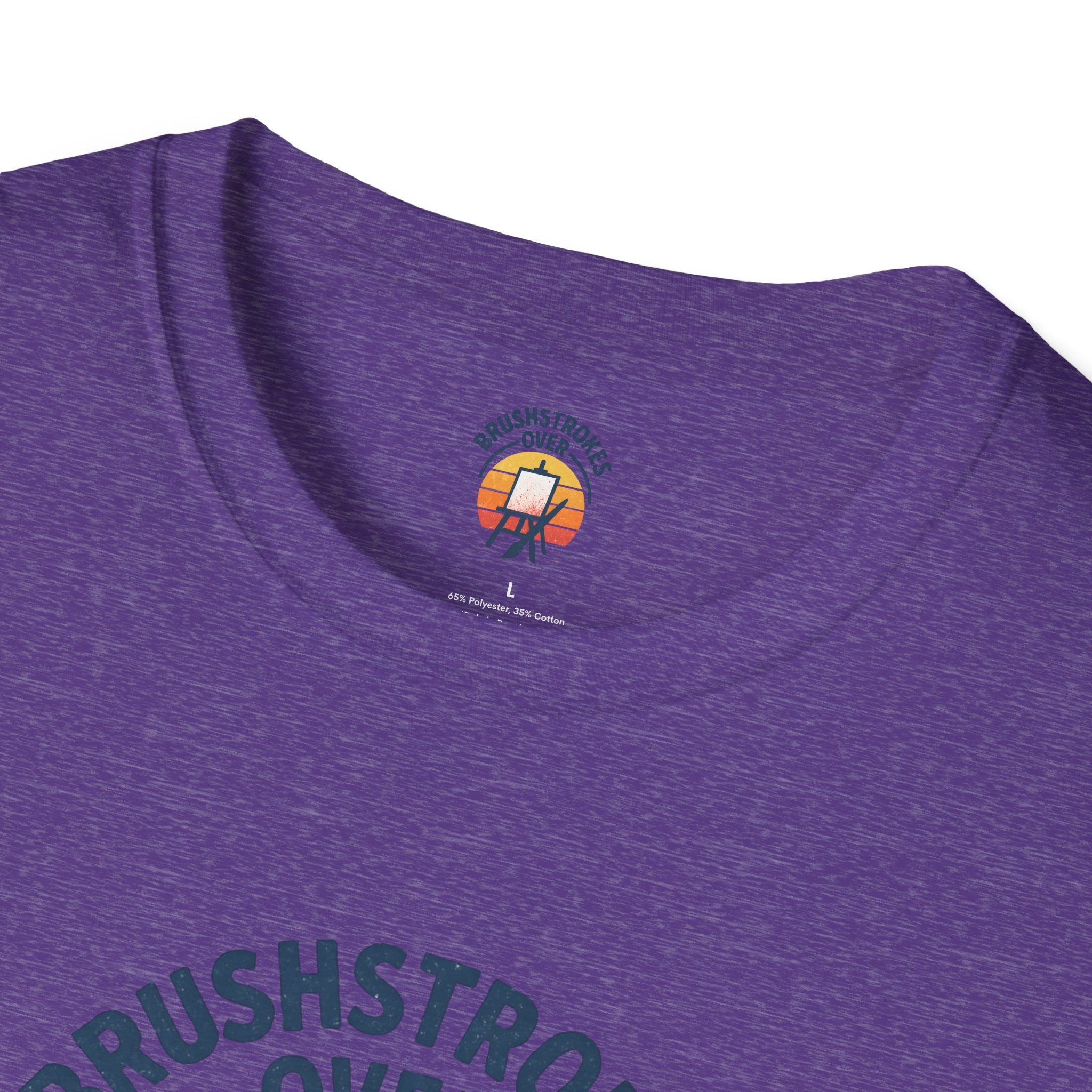 Brushstrokes Over Sunset T-Shirt
