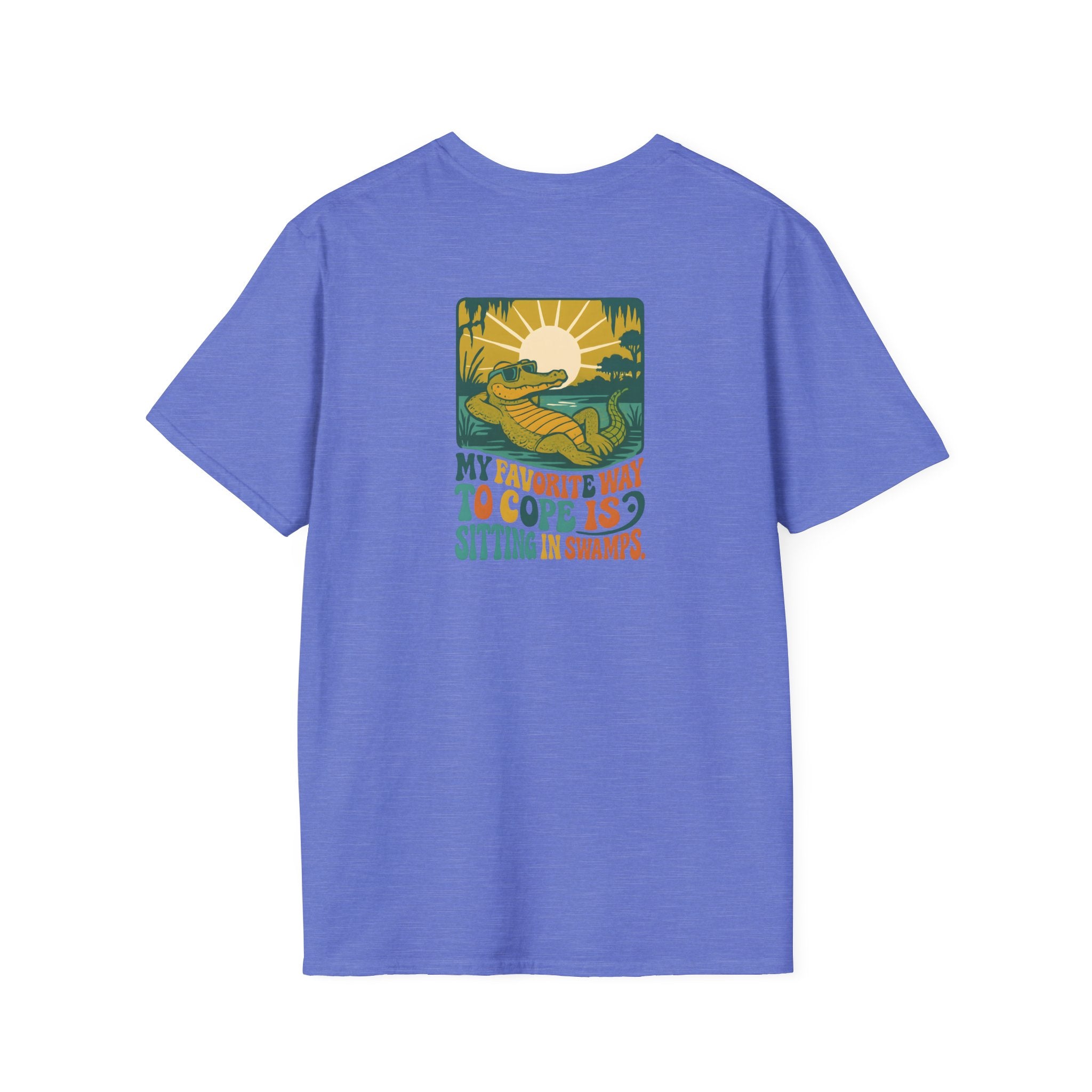 Alligator lounging in swamp T-Shirt
