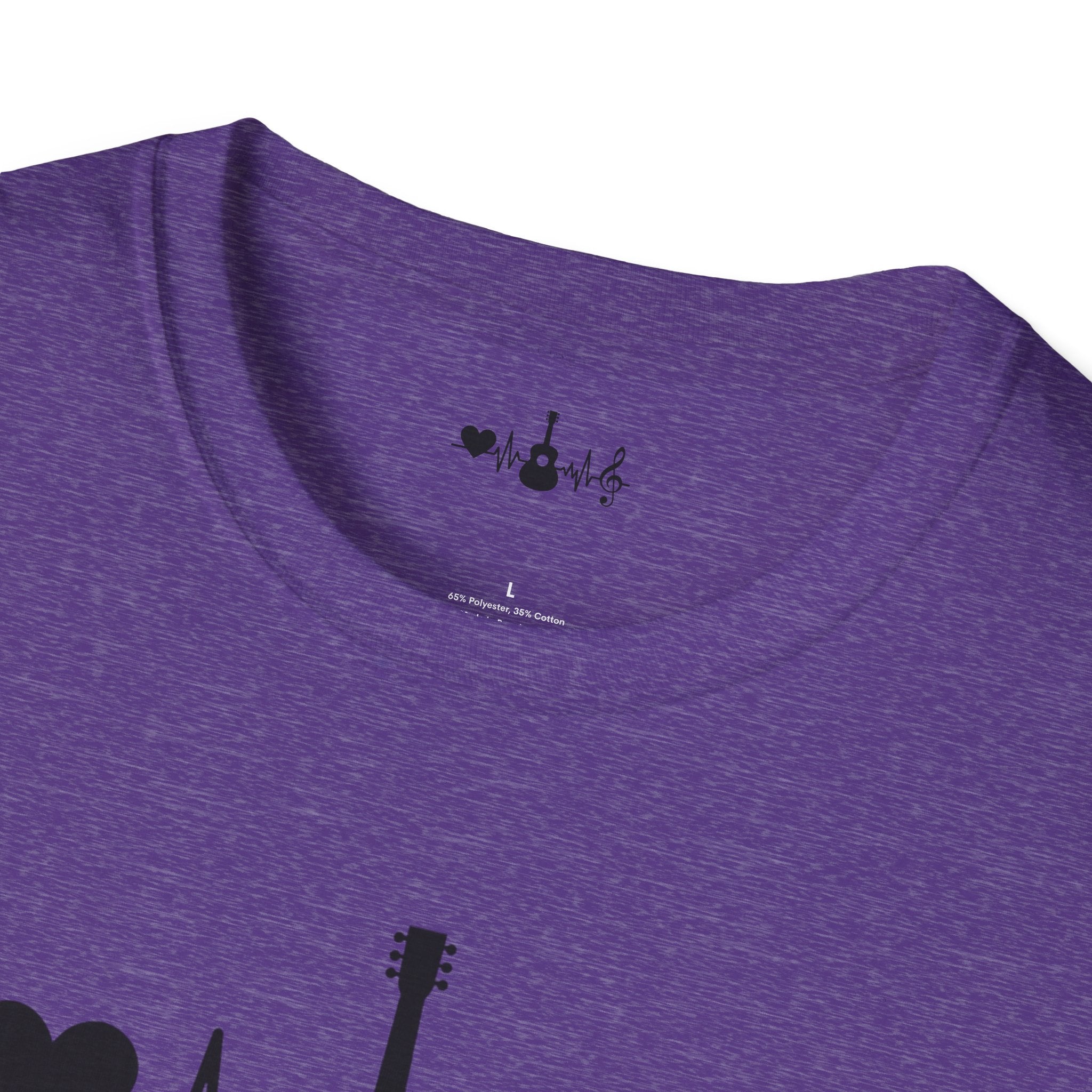 Heartbeat Guitar Music T-Shirt
