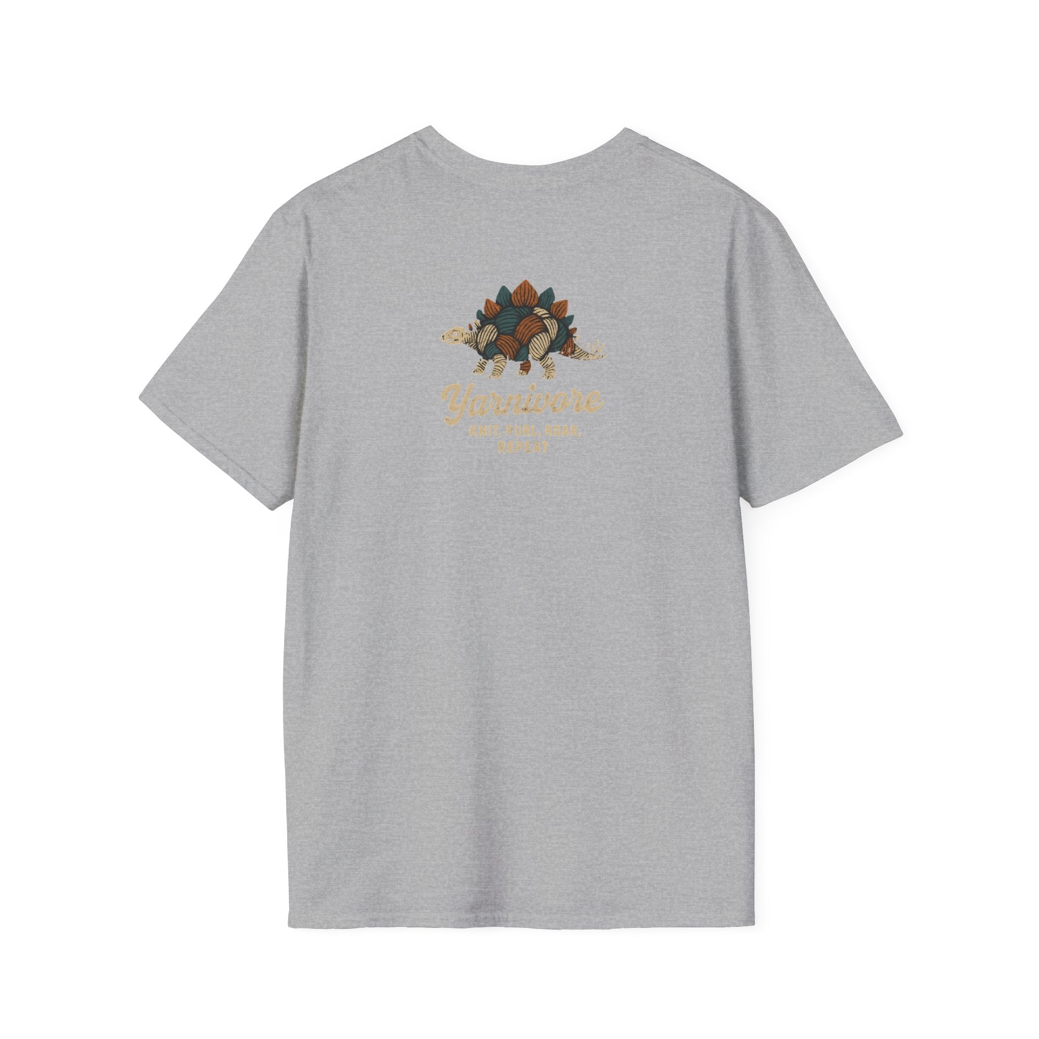 Yarnivore Knit Purl Roar T-Shirt