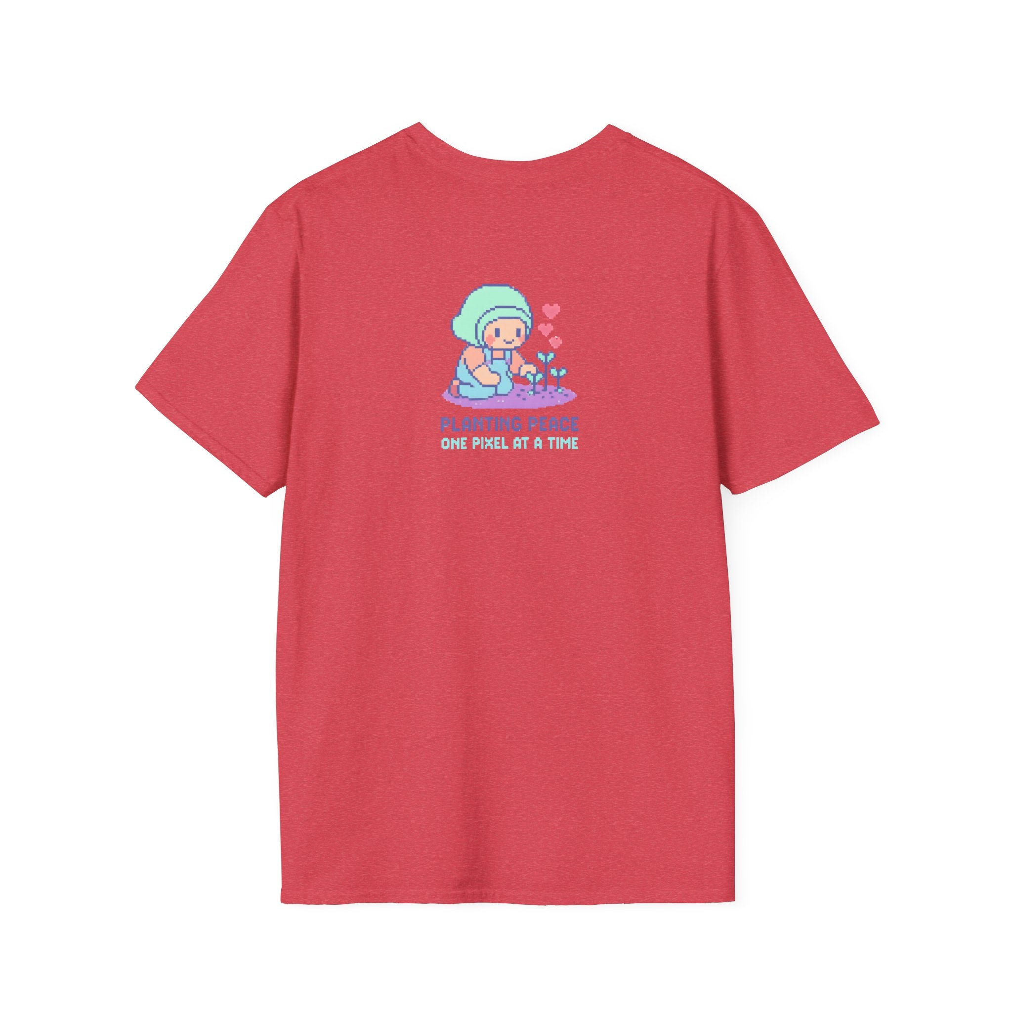 Planting Peace Pixel Art T-Shirt