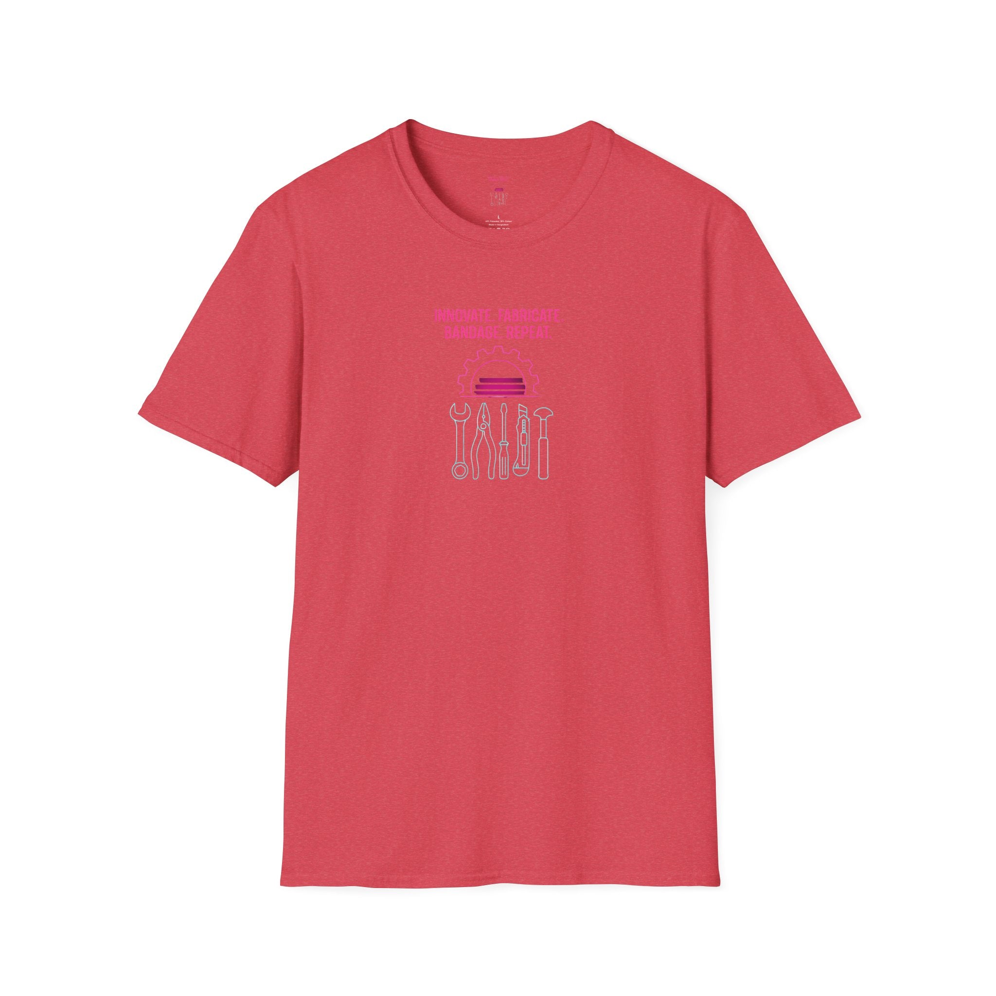 Innovate Fabricate Bandage Repeat T-Shirt