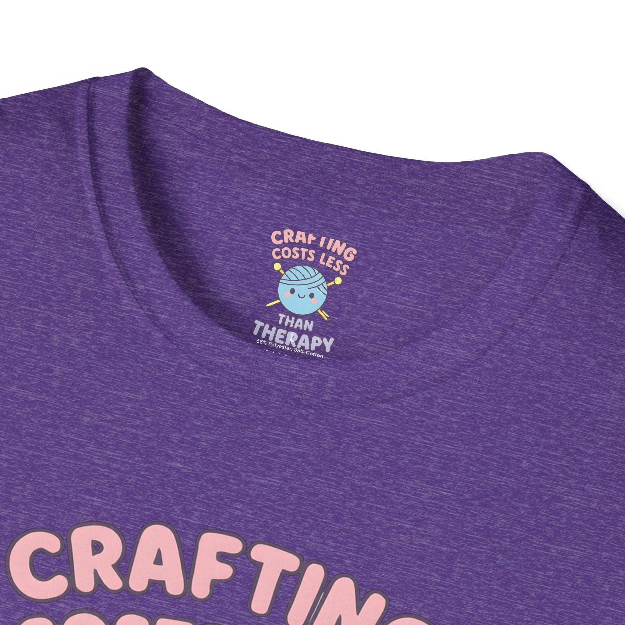 Crafting Cheaper Than Therapy T-Shirt