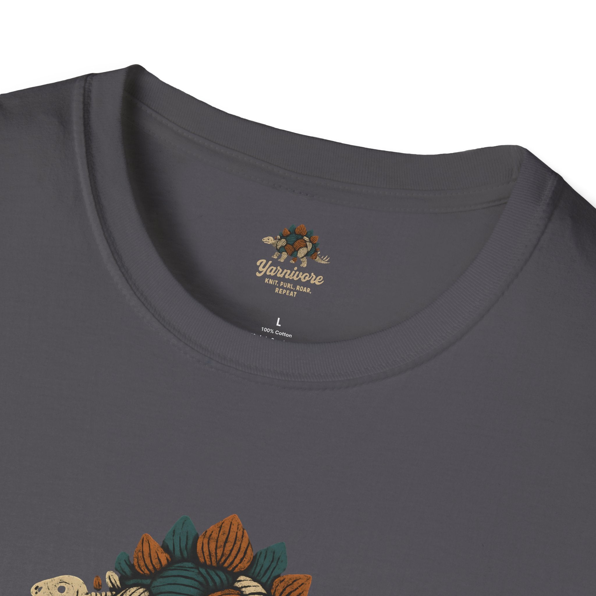 Yarnivore Knit Purl Roar T-Shirt