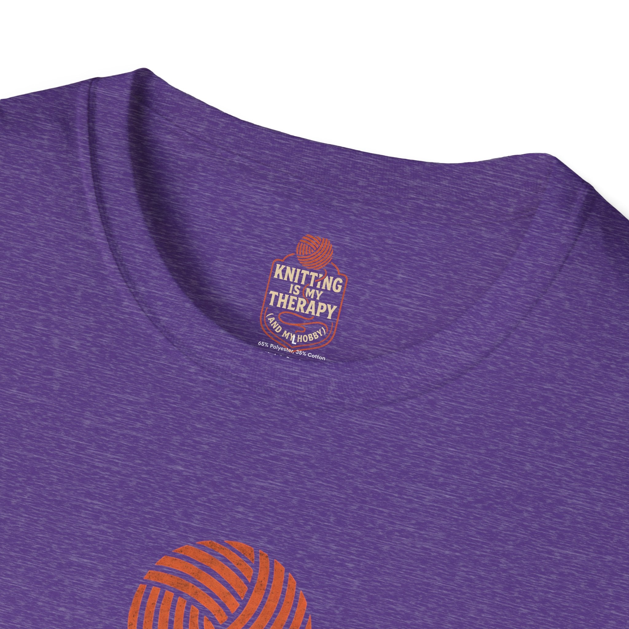 Knitting Is Therapy T-Shirt