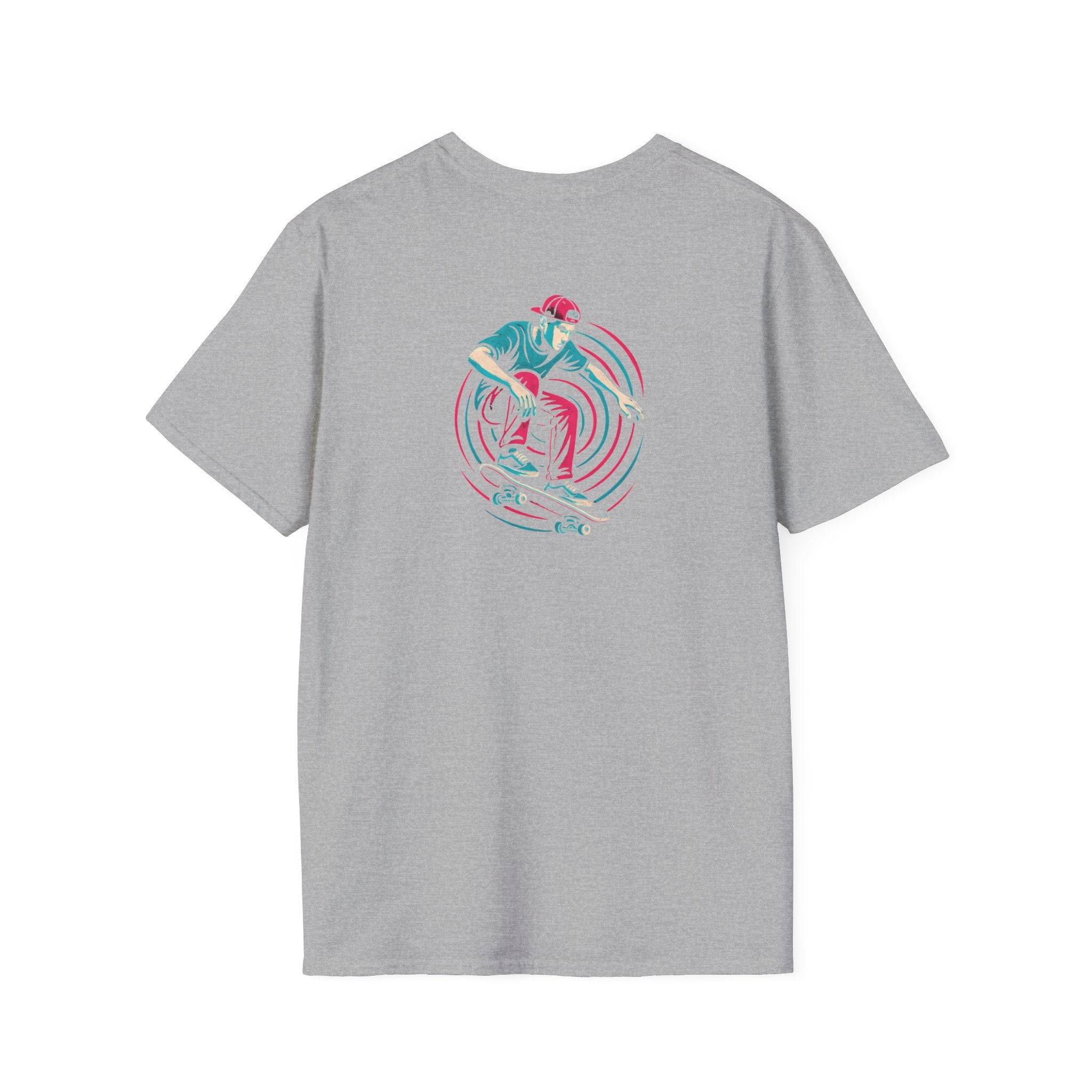 Skateboarder performing trick T-Shirt