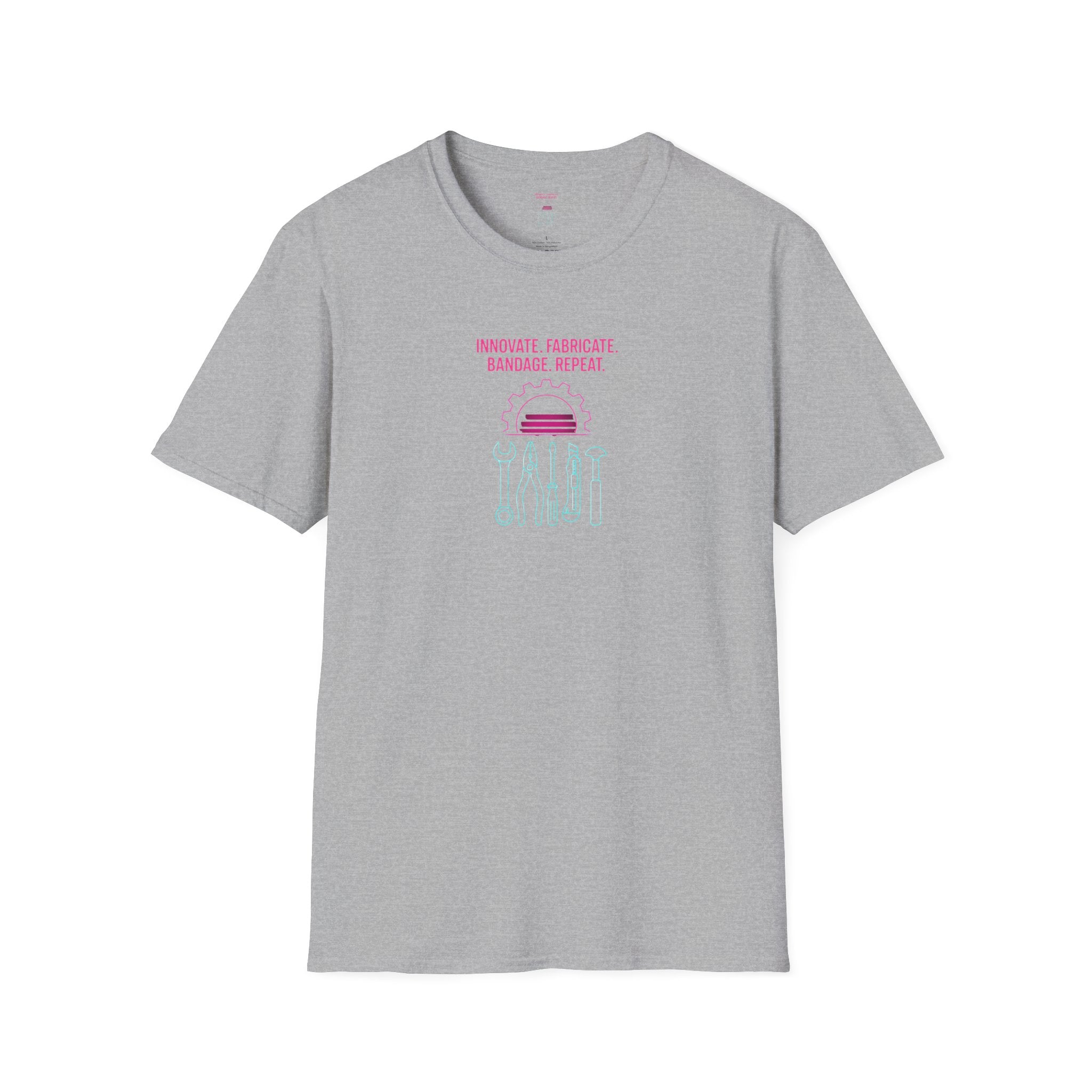 Innovate Fabricate Bandage Repeat T-Shirt