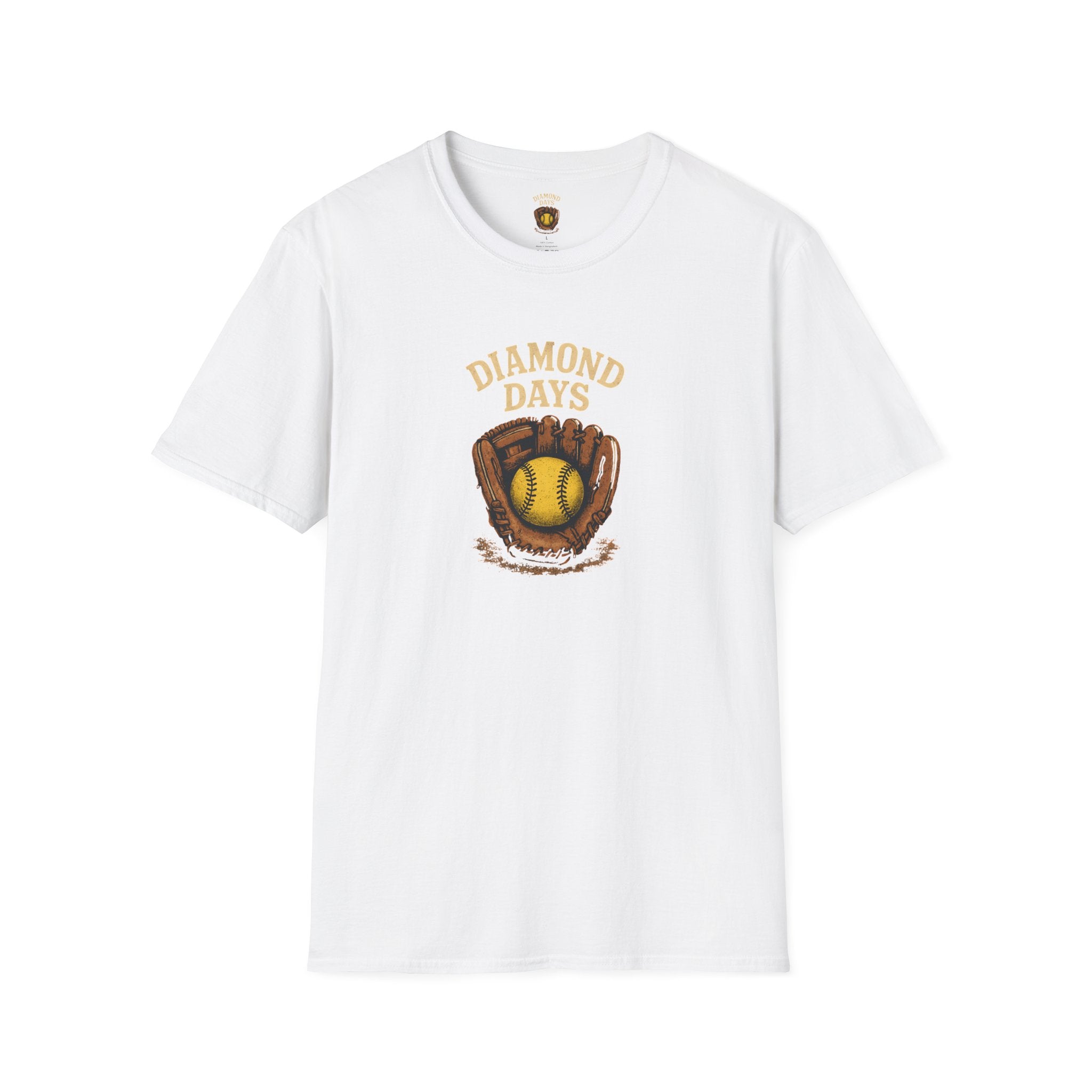 Baseball Glove with Ball T-Shirt