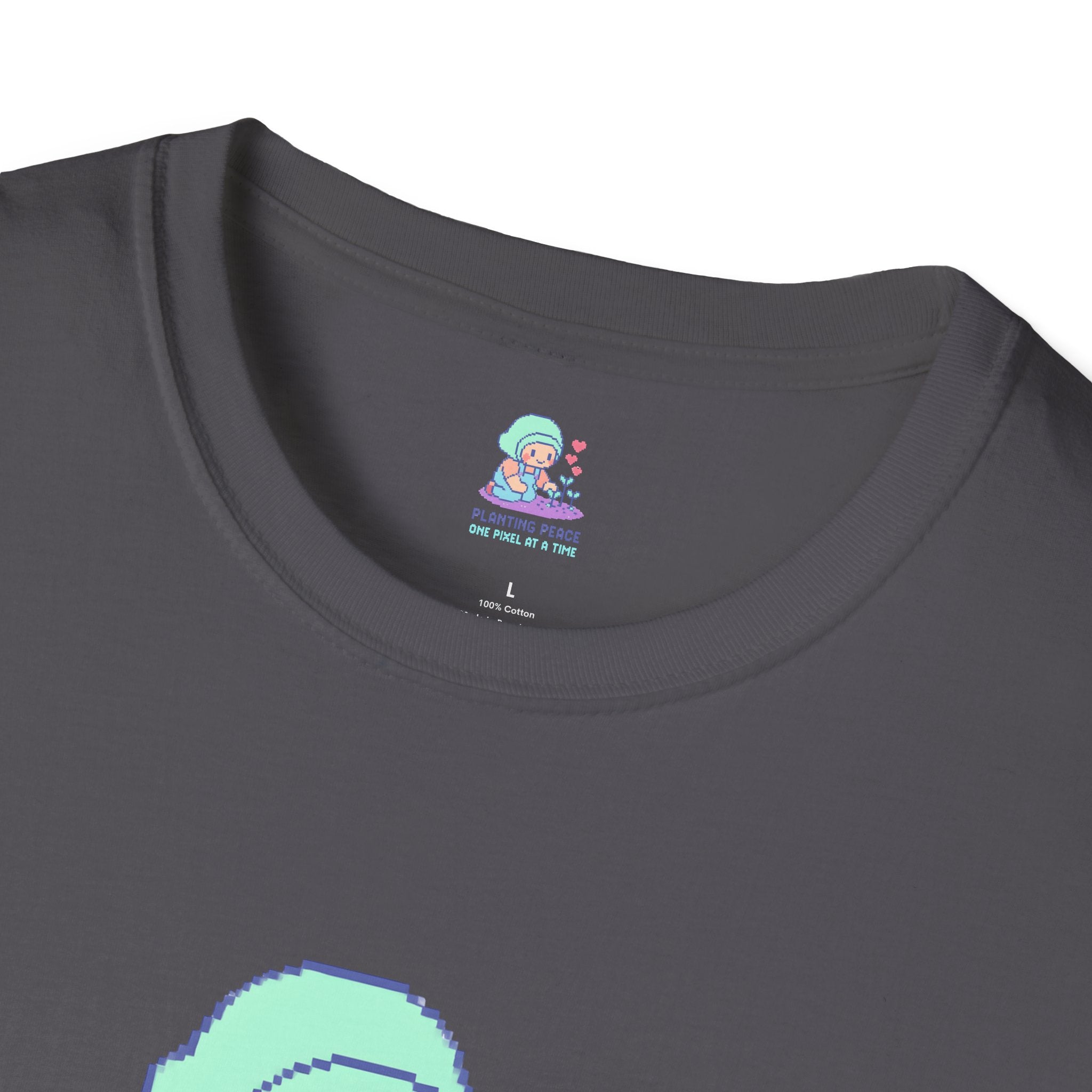 Planting Peace Pixel Art T-Shirt