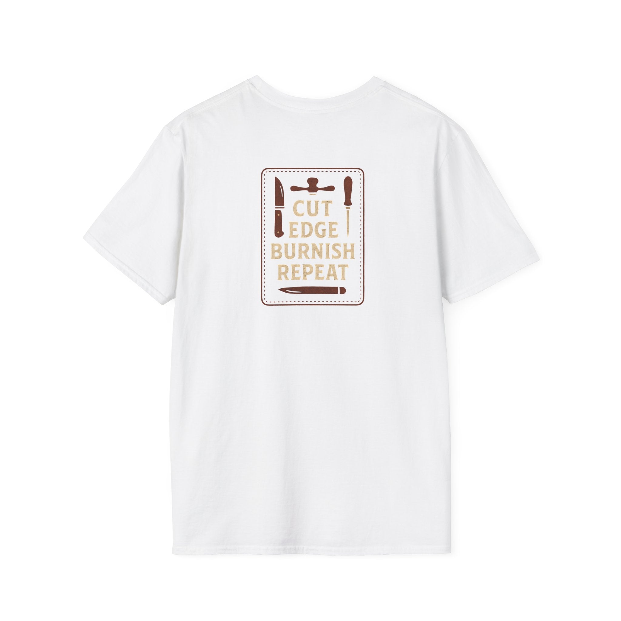 Cut Edge Burnish Repeat T-Shirt