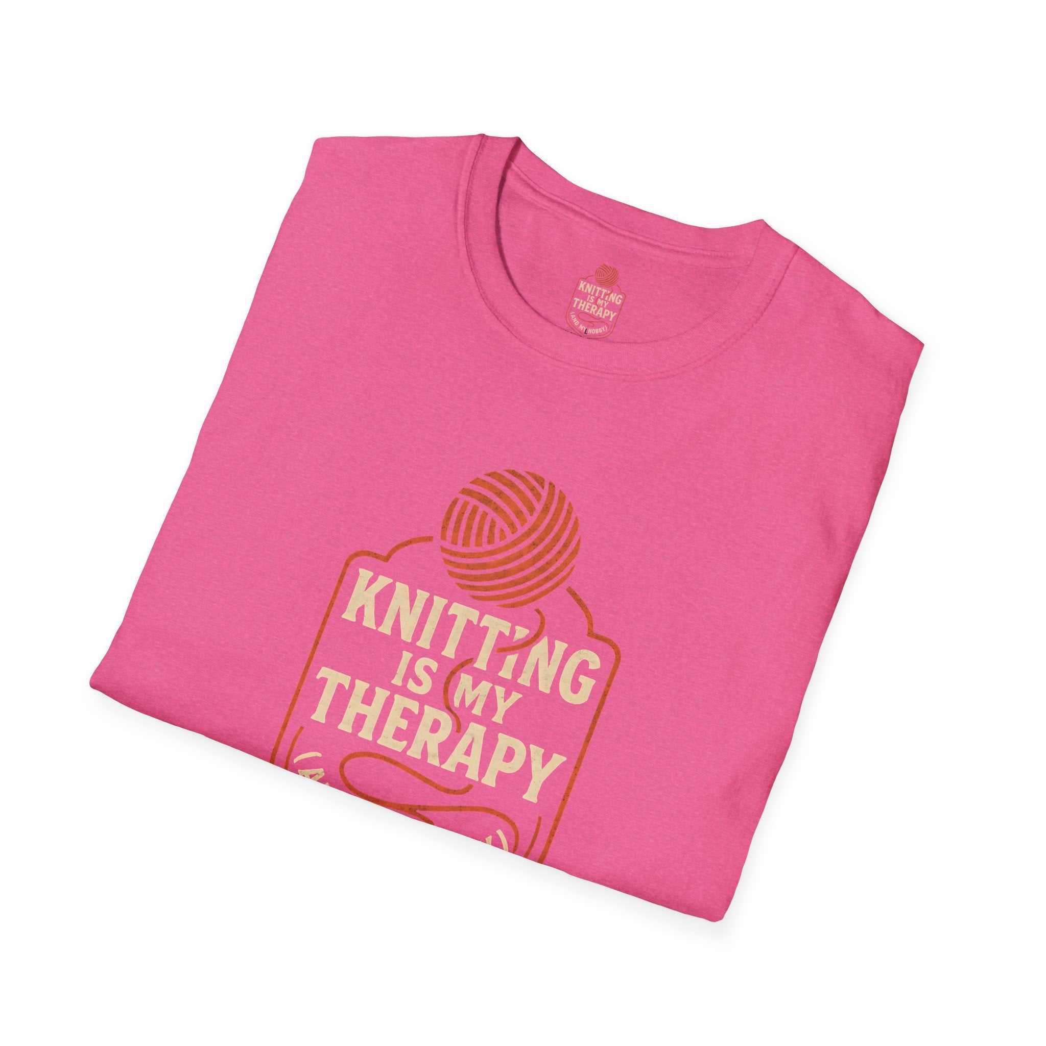 Knitting Is Therapy T-Shirt