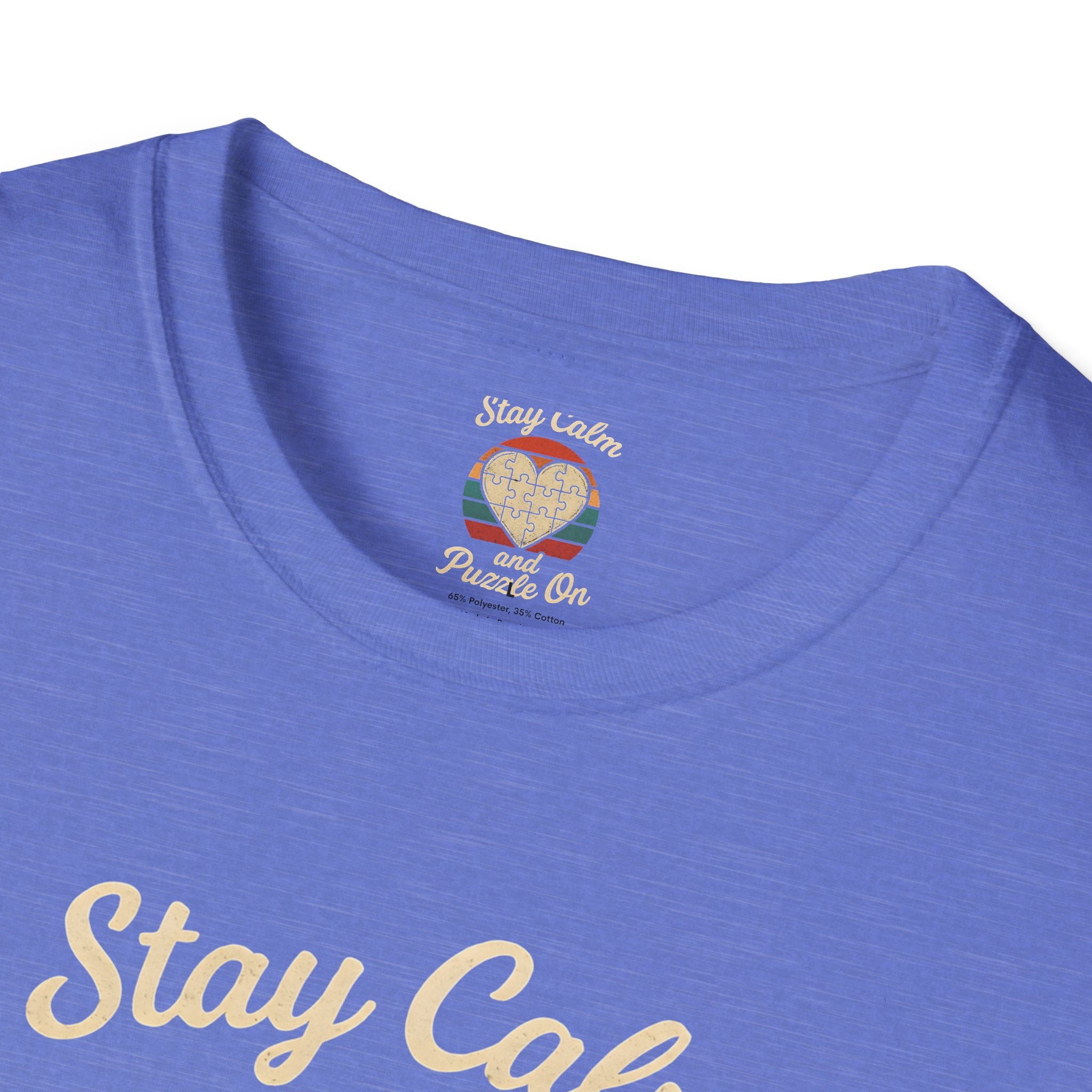 Stay Calm Puzzle On T-Shirt