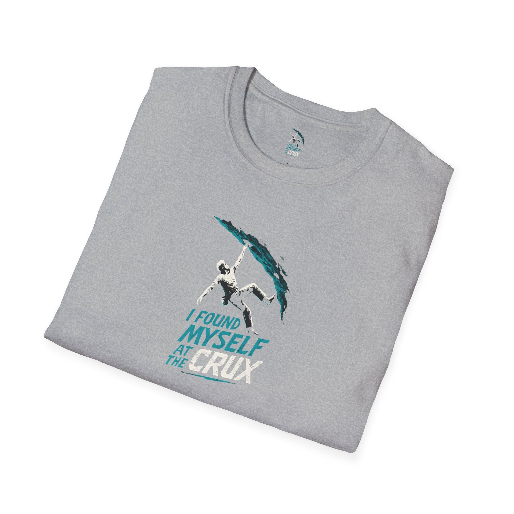 Climber at the Crux T-Shirt
