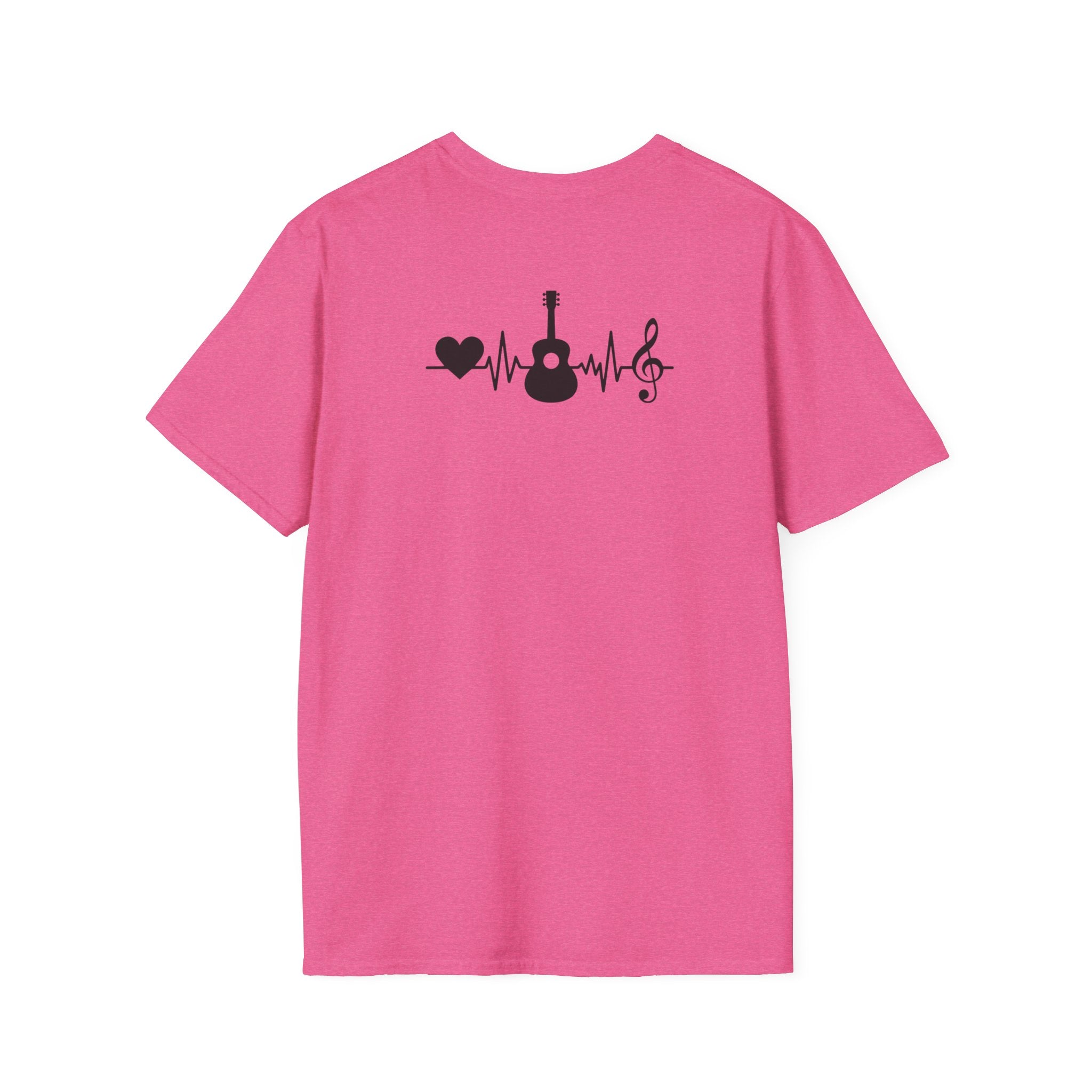 Heartbeat Guitar Music T-Shirt