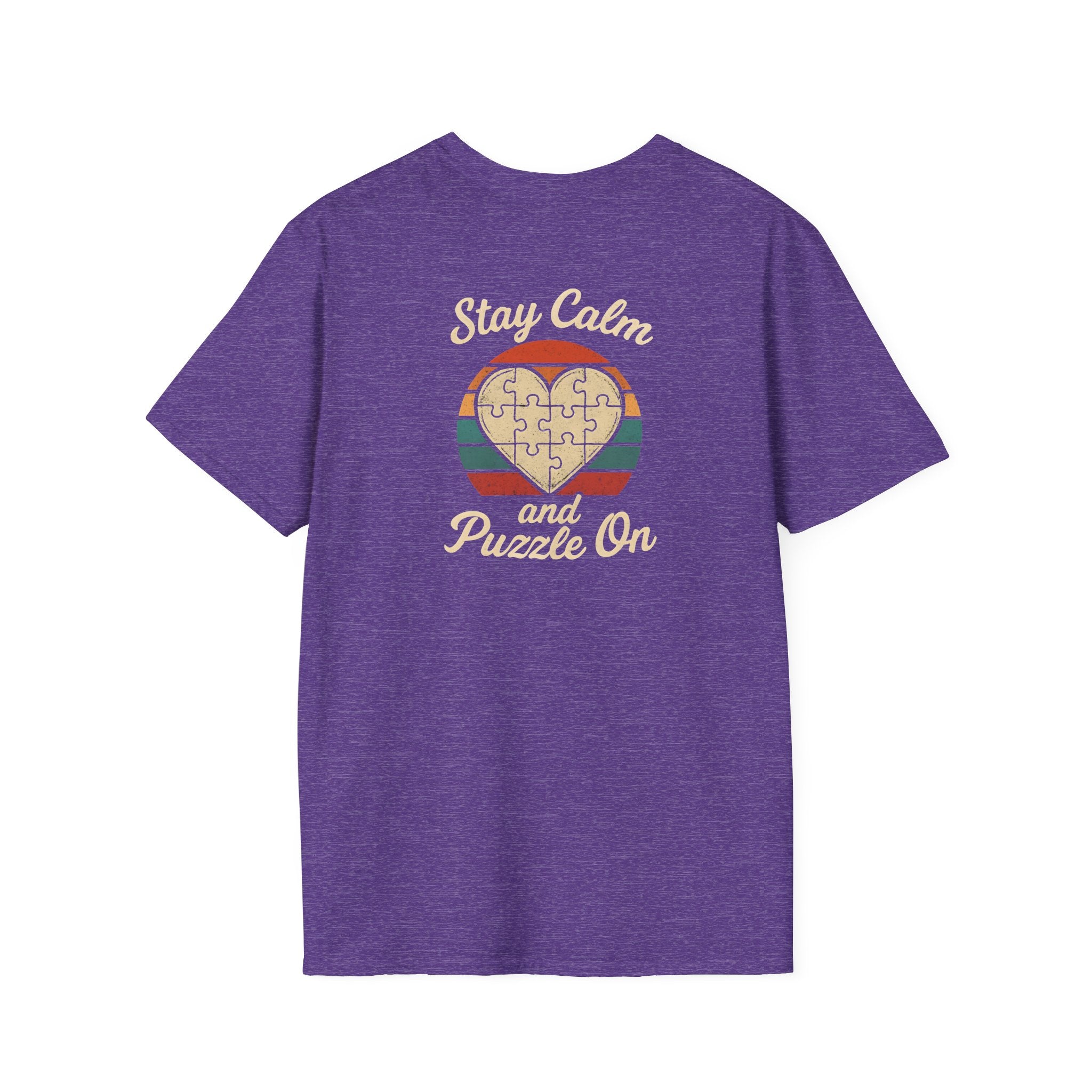 Stay Calm Puzzle On T-Shirt