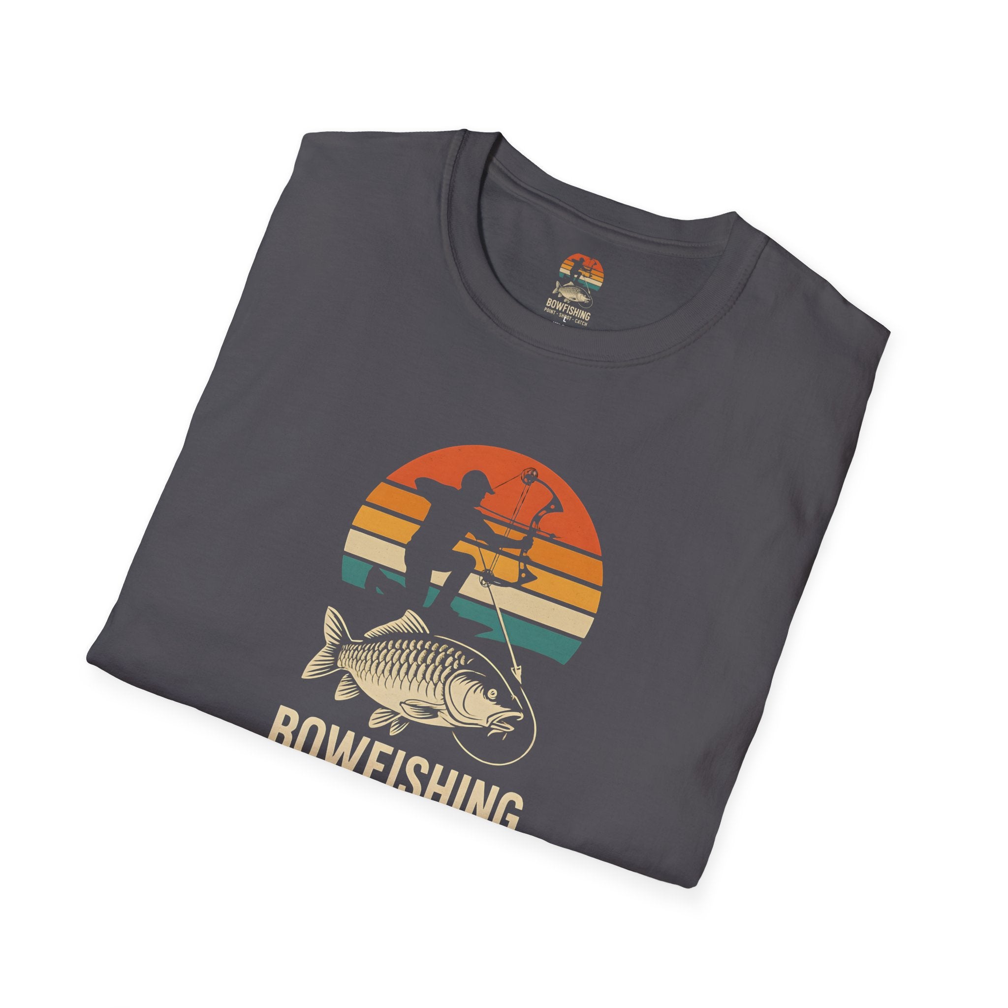 Bowfishing Point Shoot Catch T-Shirt