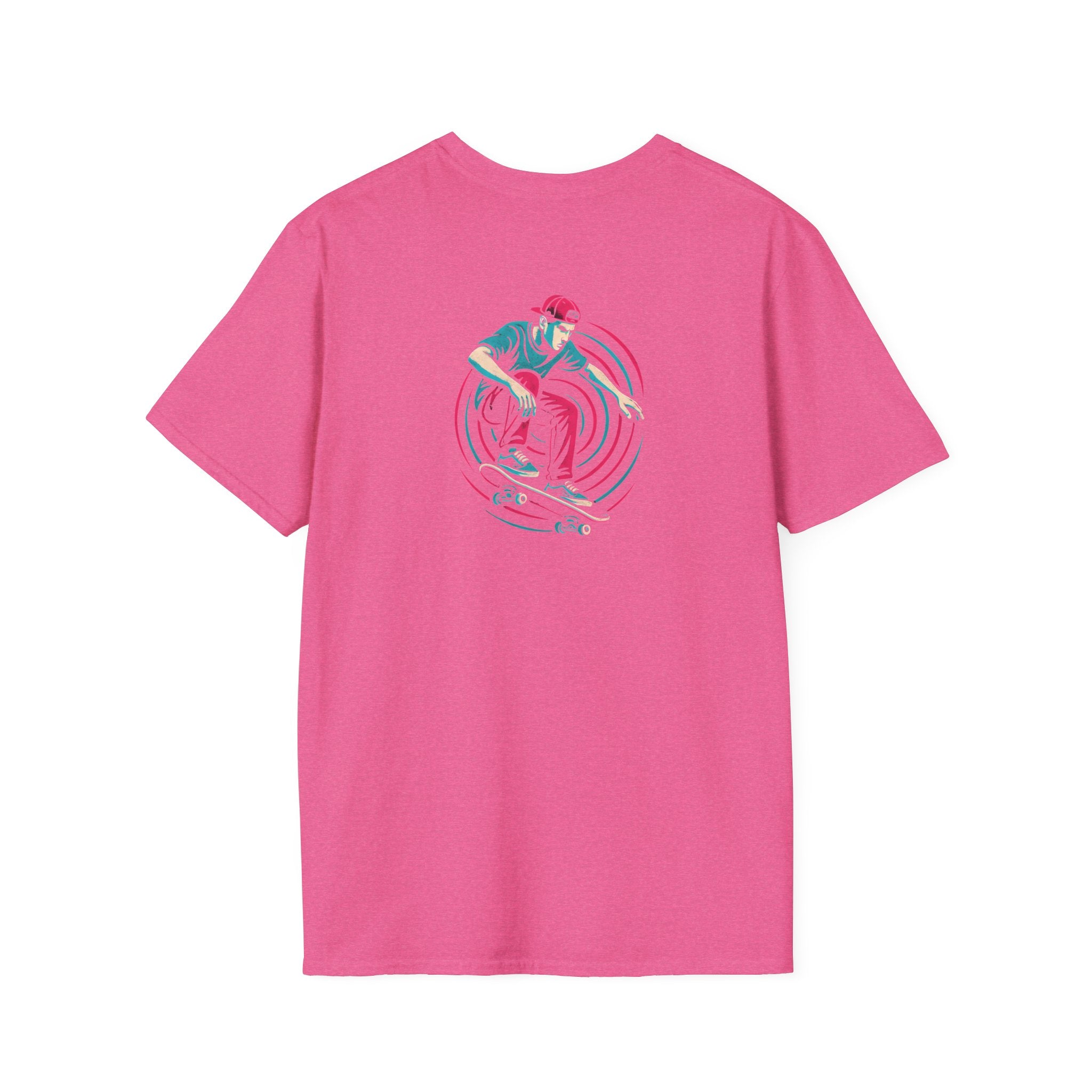 Skateboarder performing trick T-Shirt
