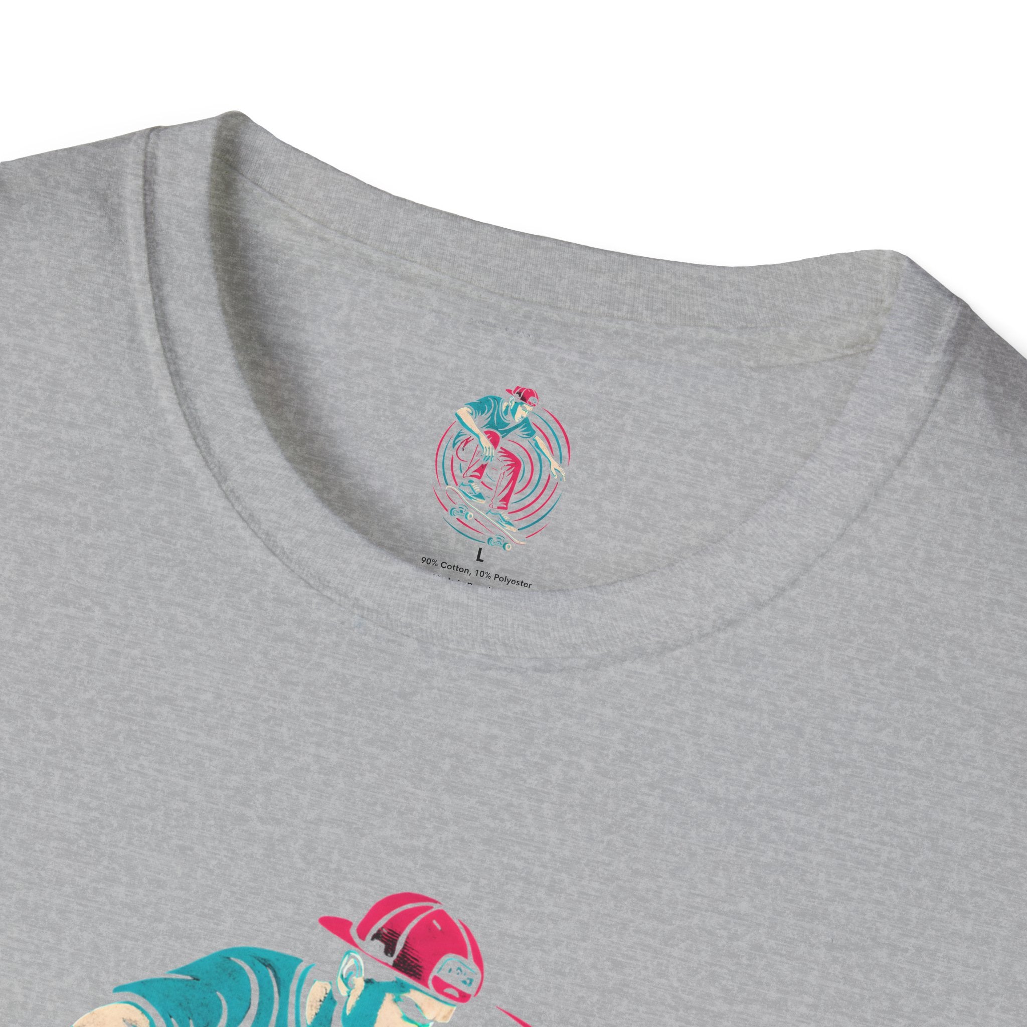 Skateboarder performing trick T-Shirt