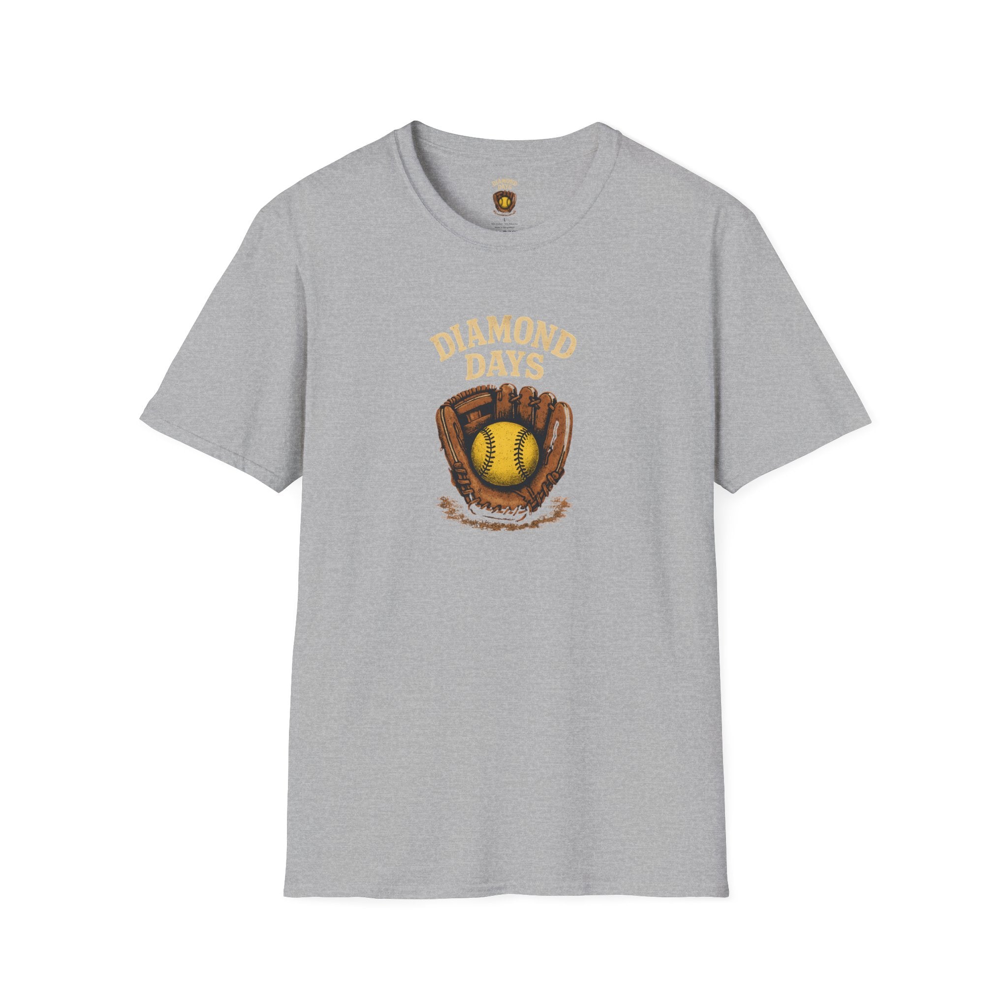 Baseball Glove with Ball T-Shirt