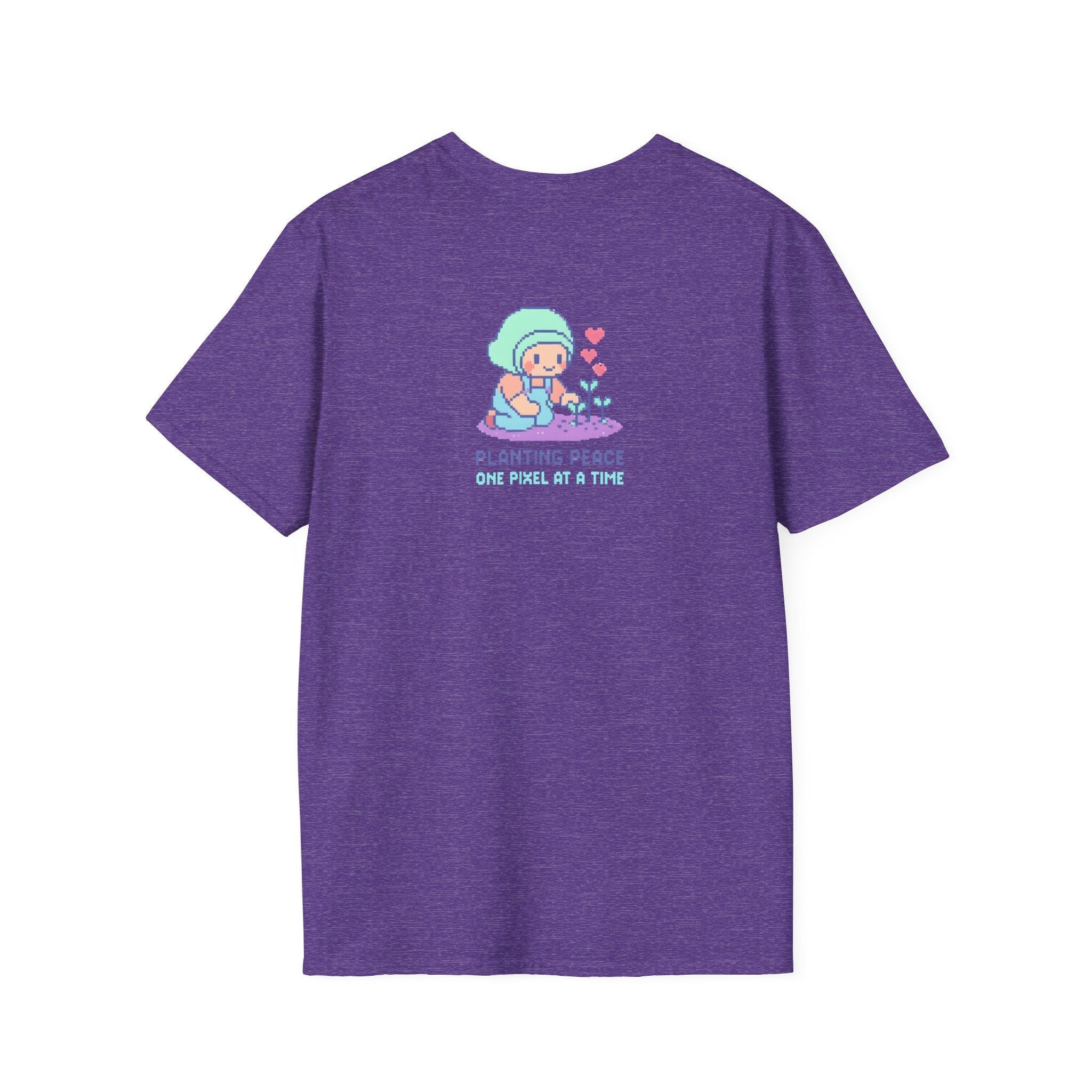 Planting Peace Pixel Art T-Shirt