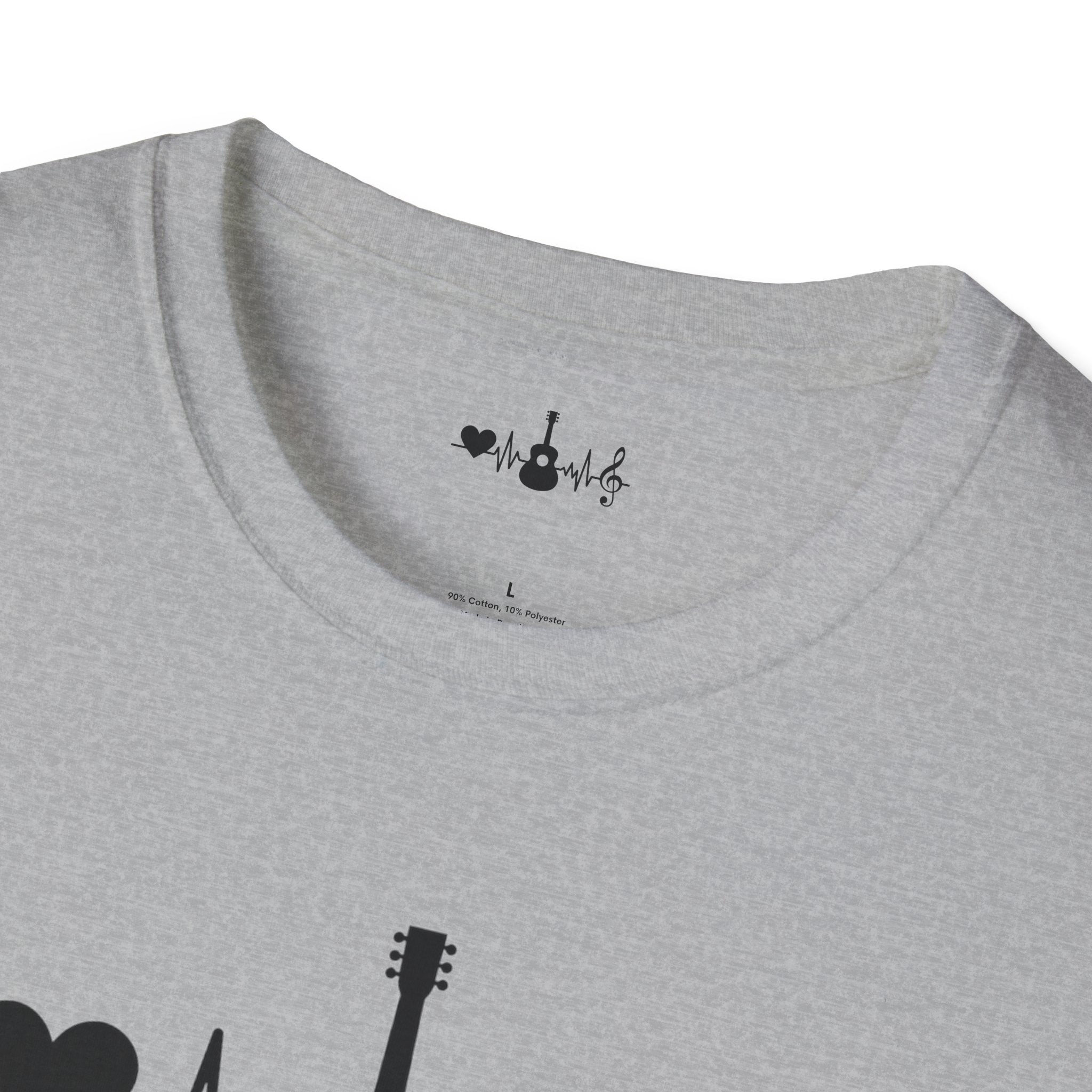 Heartbeat Guitar Music T-Shirt