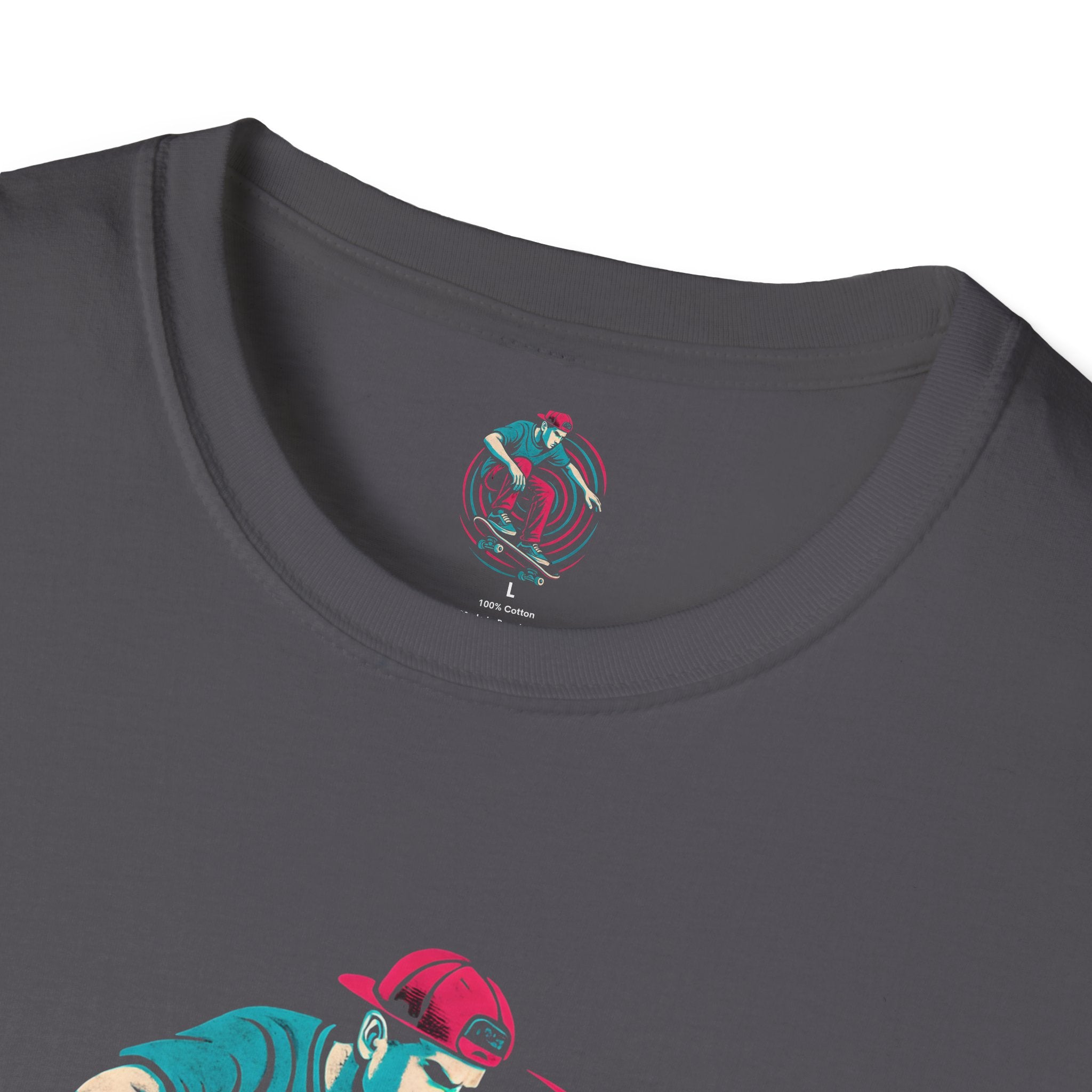 Skateboarder performing trick T-Shirt