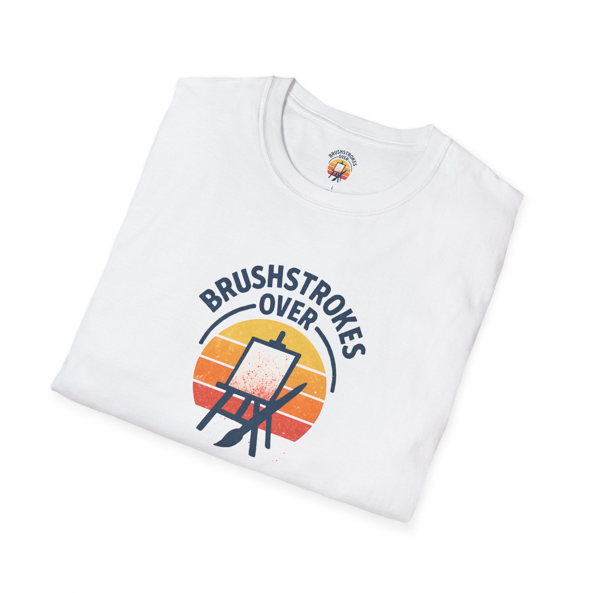 Brushstrokes Over Sunset T-Shirt