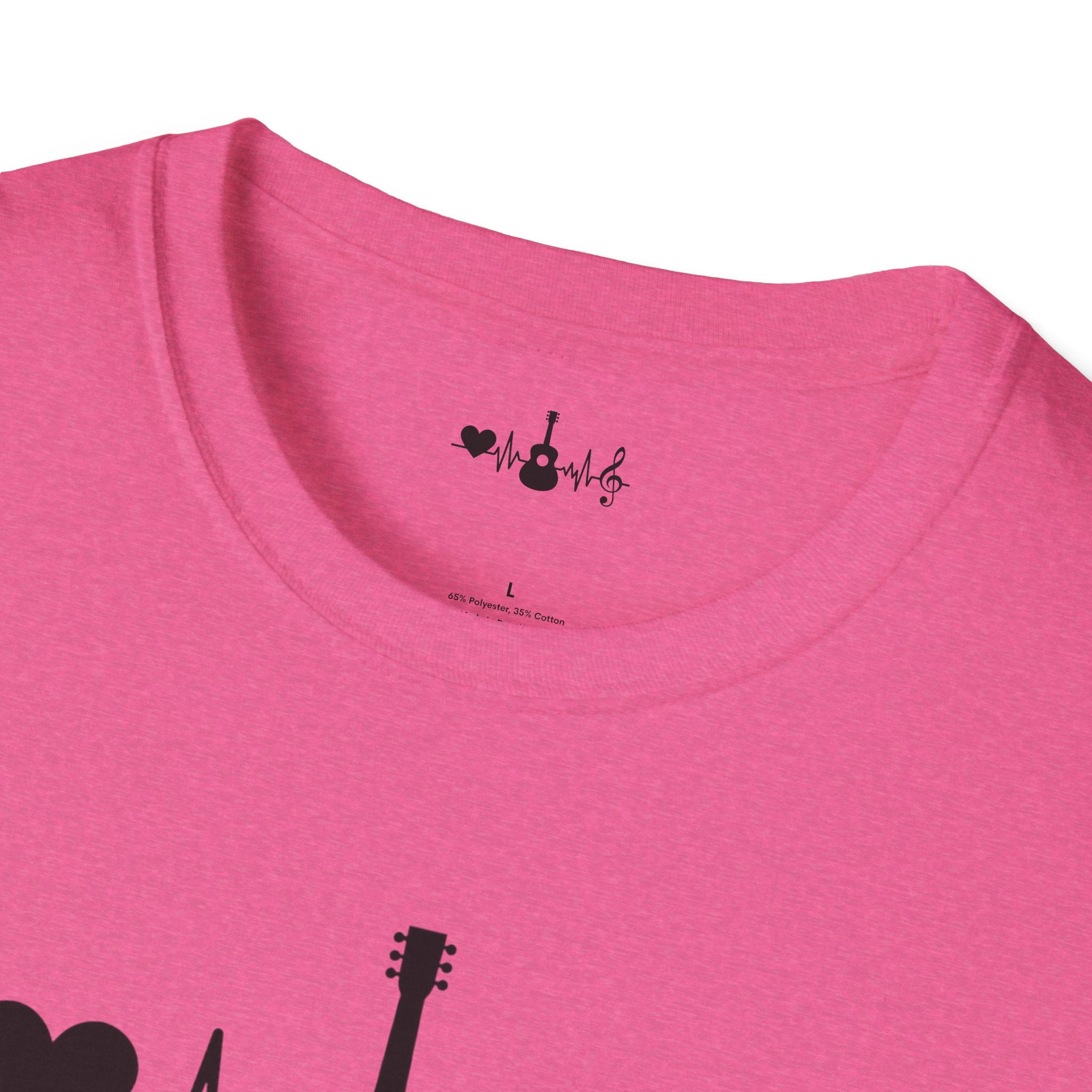 Heartbeat Guitar Music T-Shirt