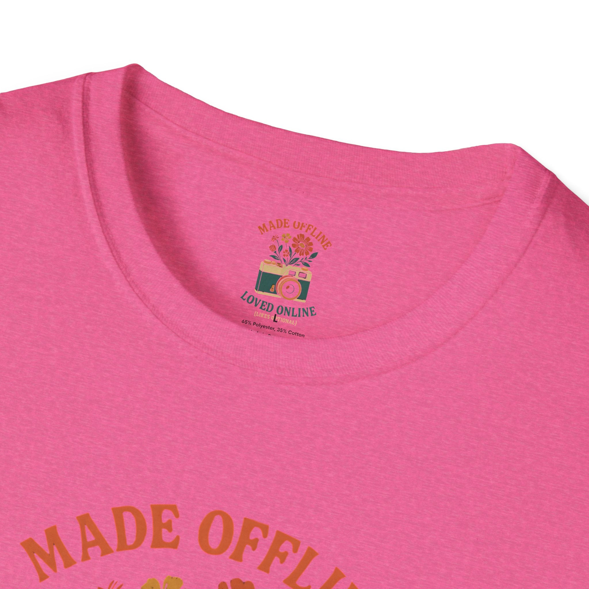 Camera with Flowers T-Shirt