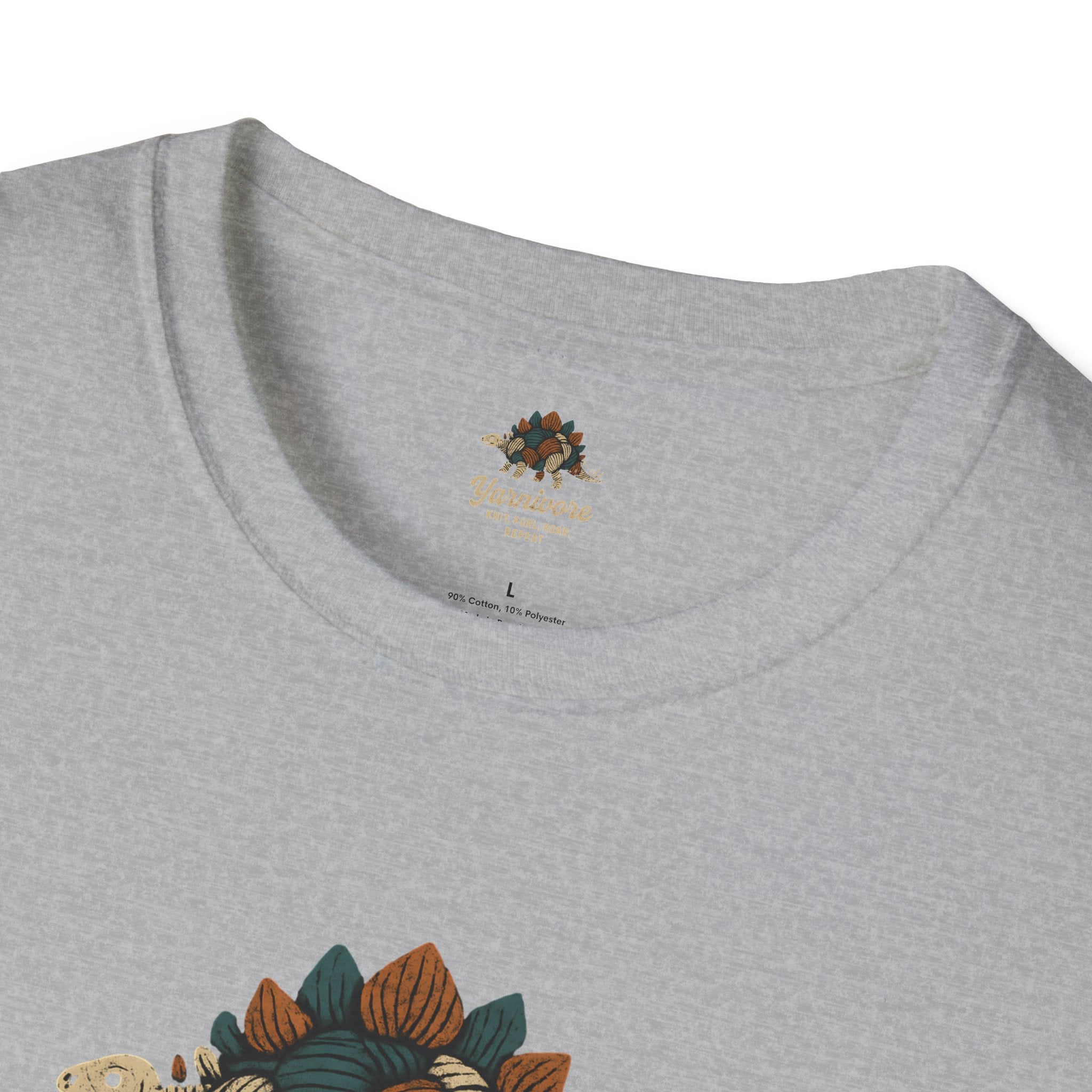 Yarnivore Knit Purl Roar T-Shirt