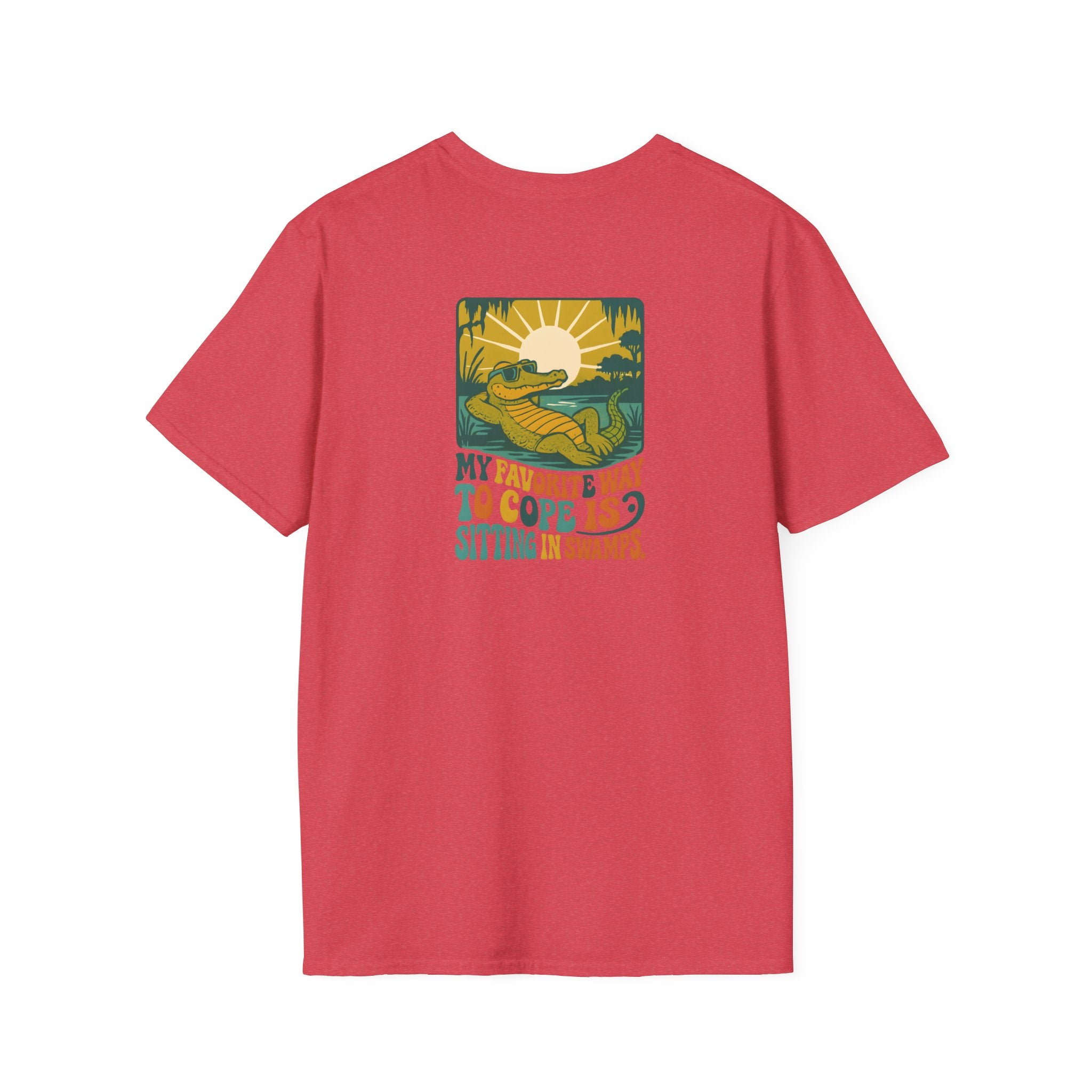 Alligator lounging in swamp T-Shirt