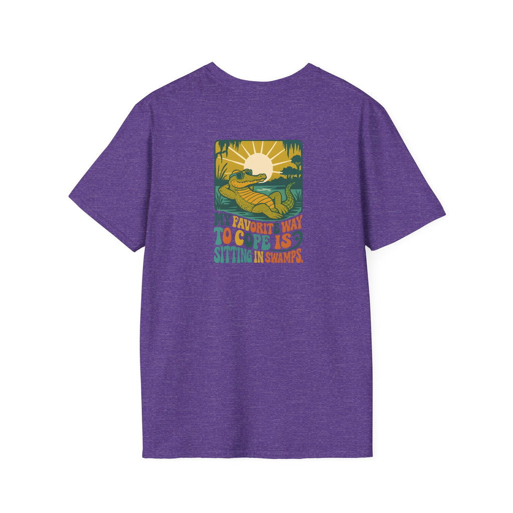 Alligator lounging in swamp T-Shirt