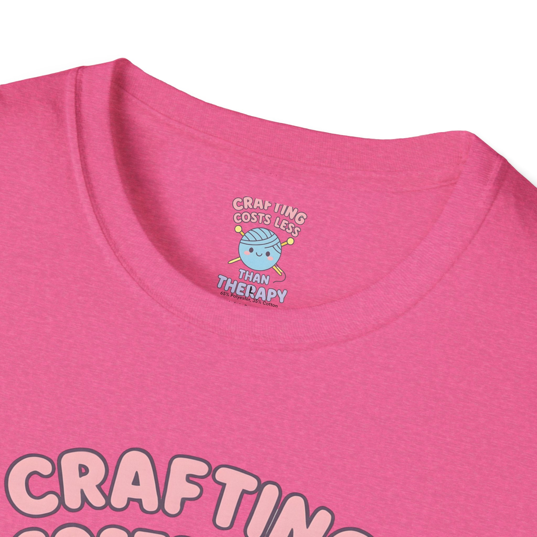 Crafting Cheaper Than Therapy T-Shirt