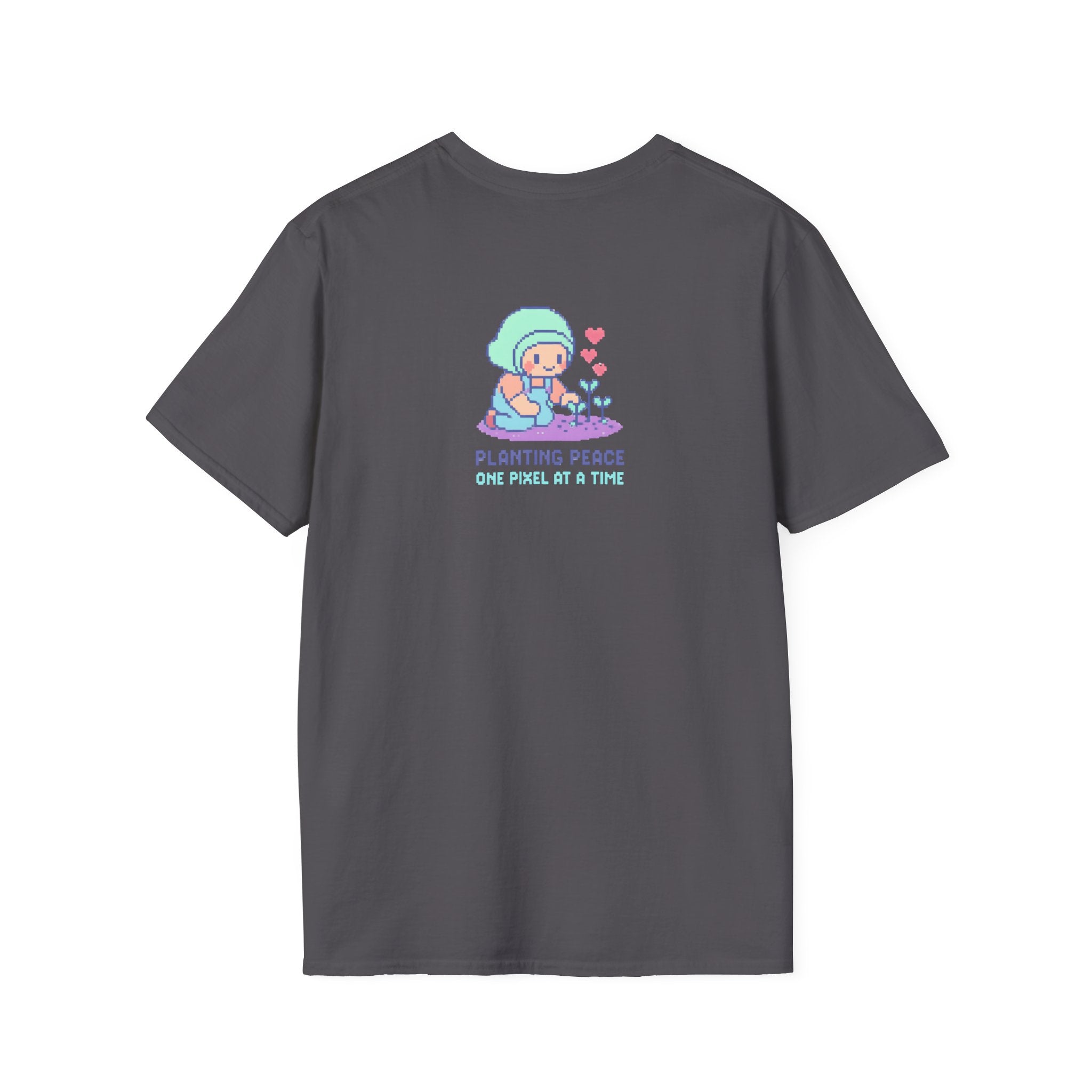 Planting Peace Pixel Art T-Shirt
