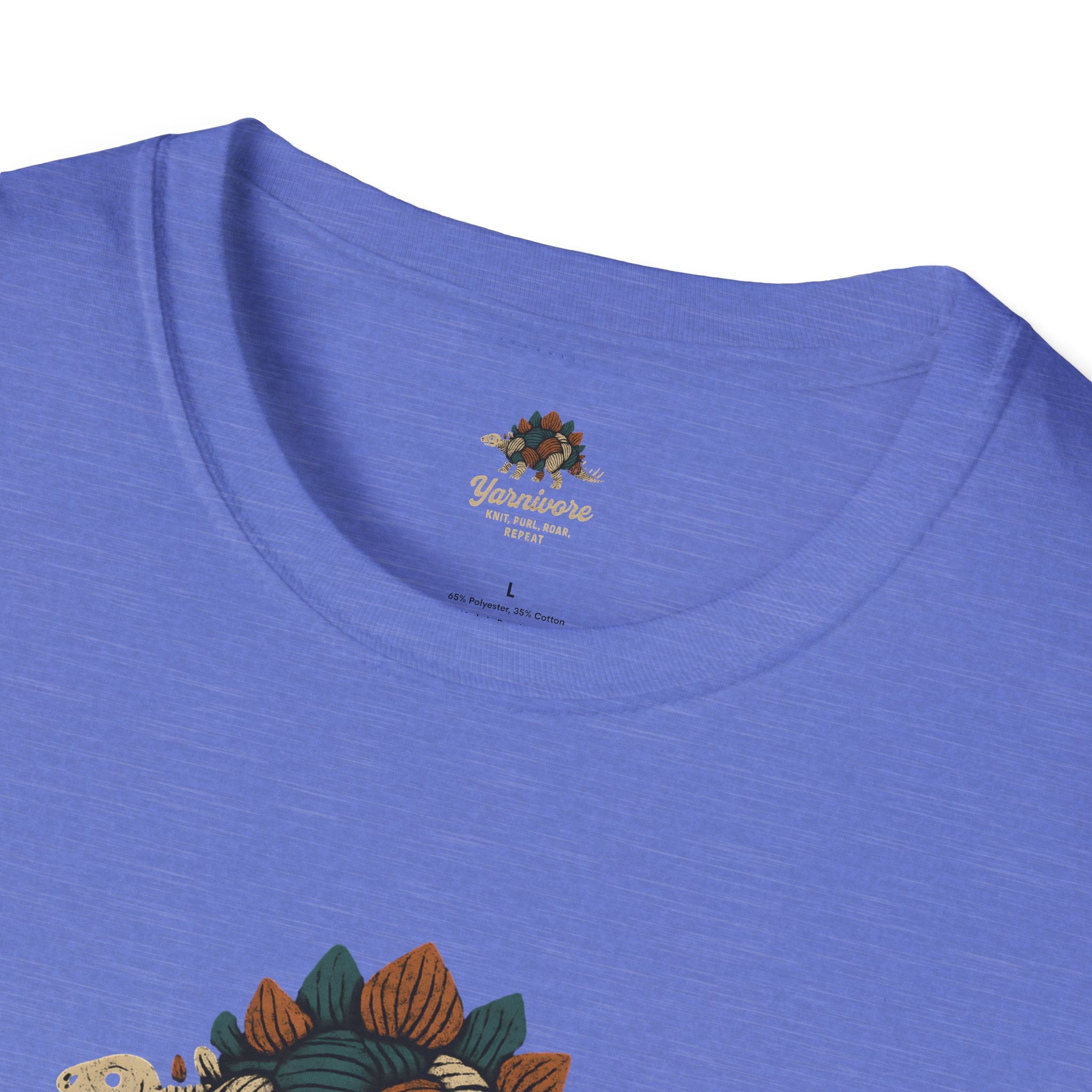 Yarnivore Knit Purl Roar T-Shirt