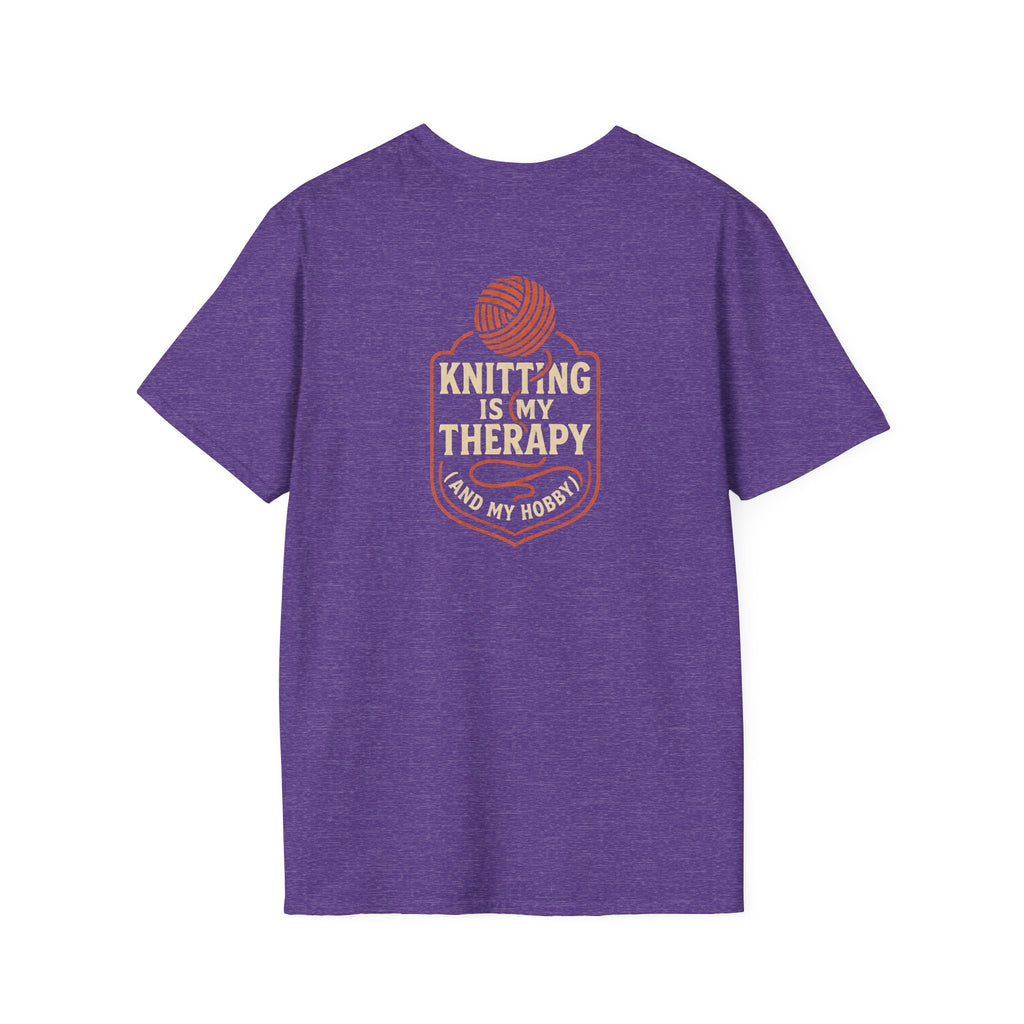 Knitting Is Therapy T-Shirt