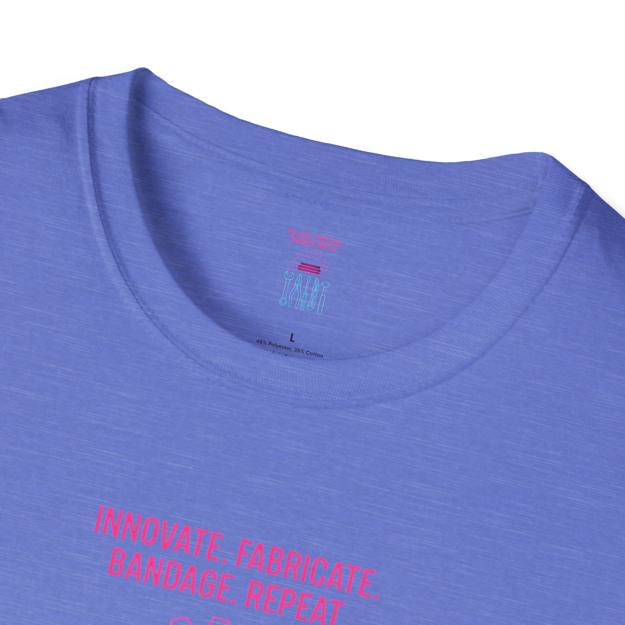 Innovate Fabricate Bandage Repeat T-Shirt