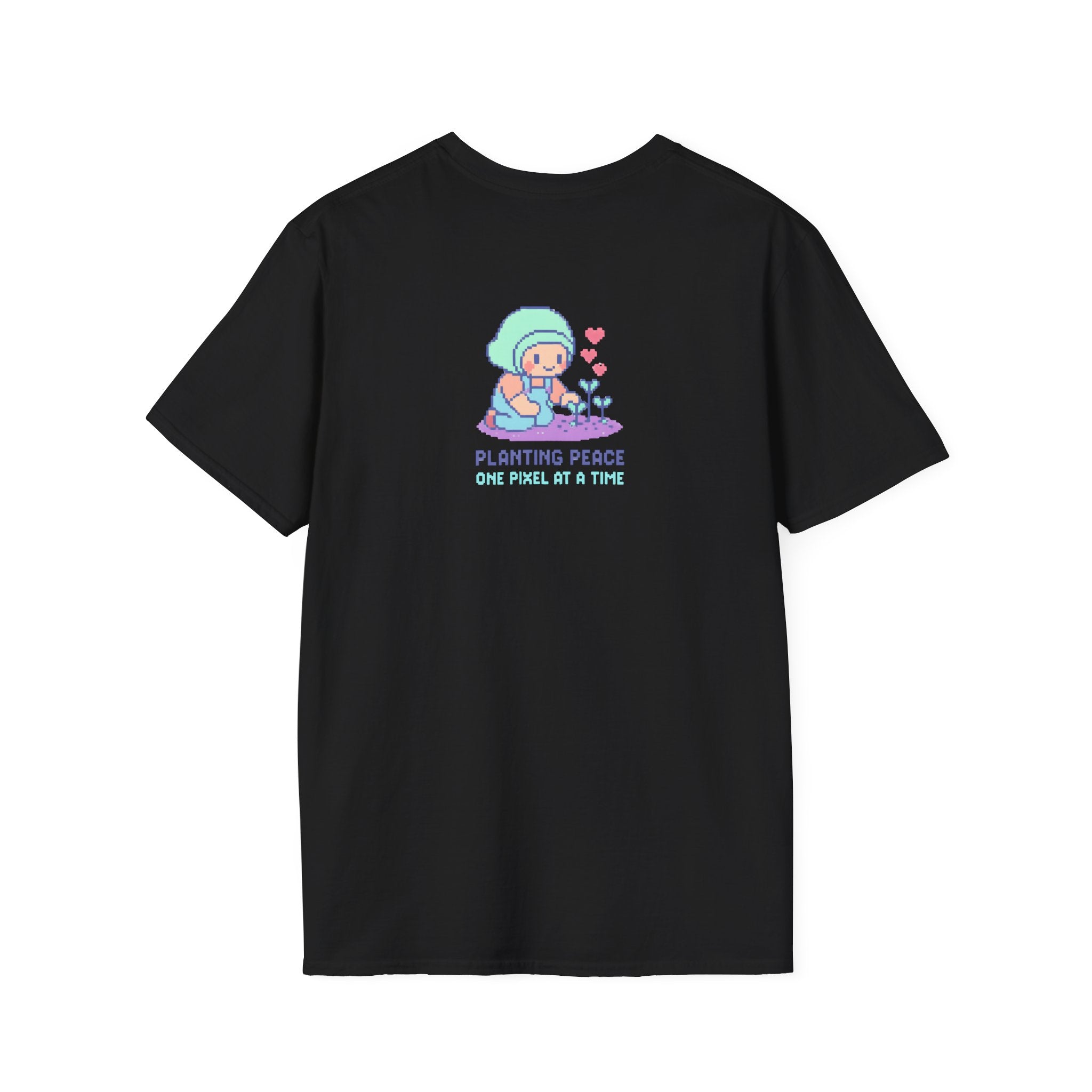 Planting Peace Pixel Art T-Shirt