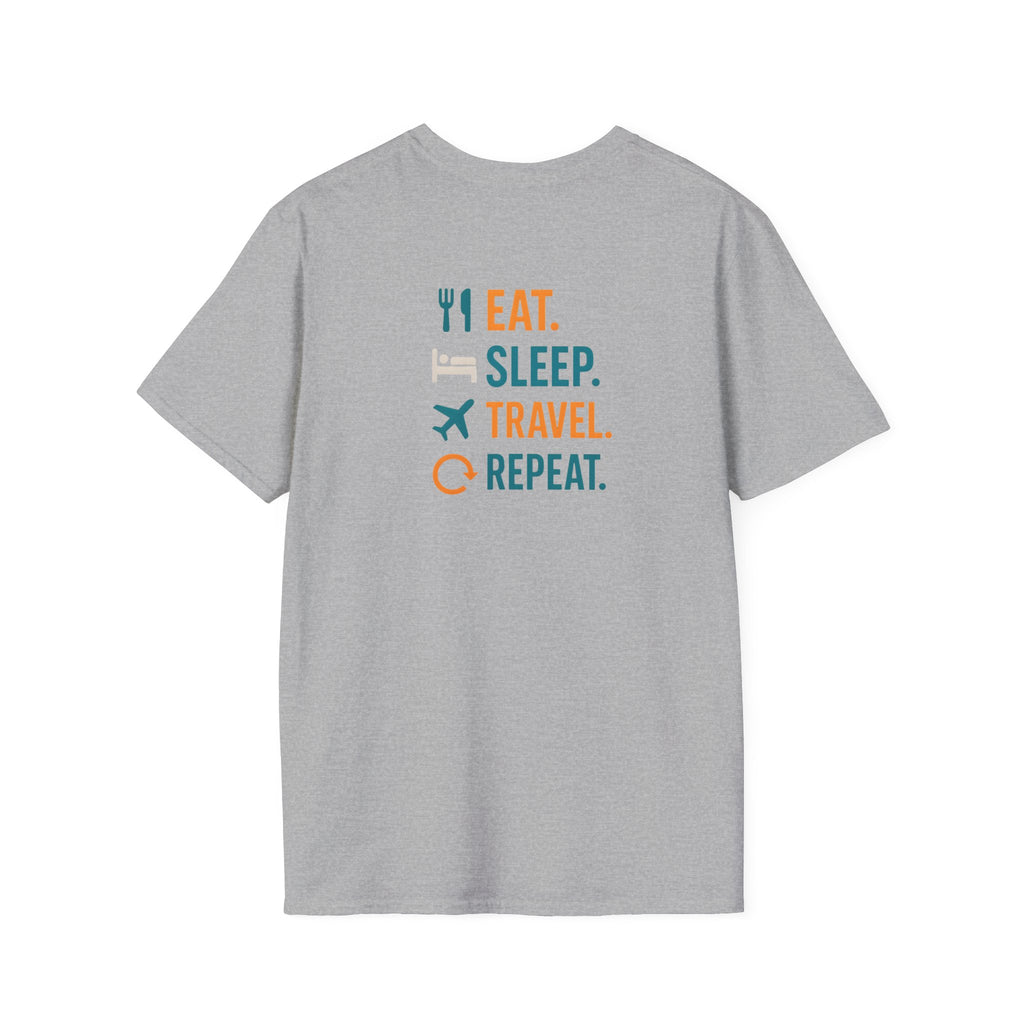 Eat Sleep Travel Repeat T-Shirt