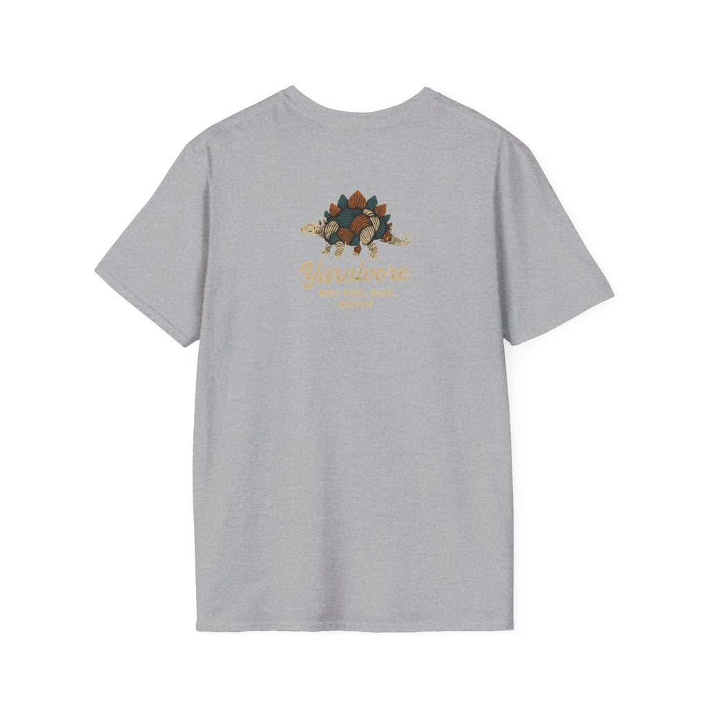 Yarnivore Knit Purl Roar T-Shirt