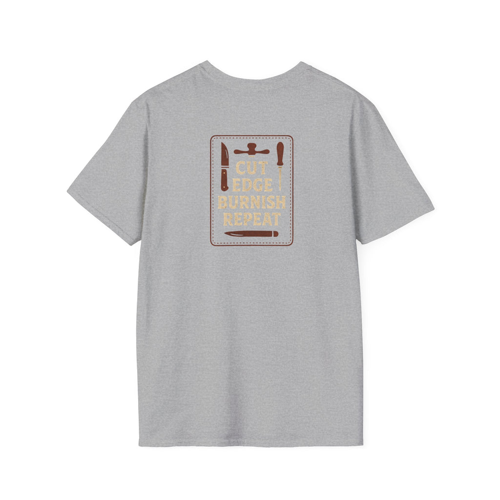 Cut Edge Burnish Repeat T-Shirt