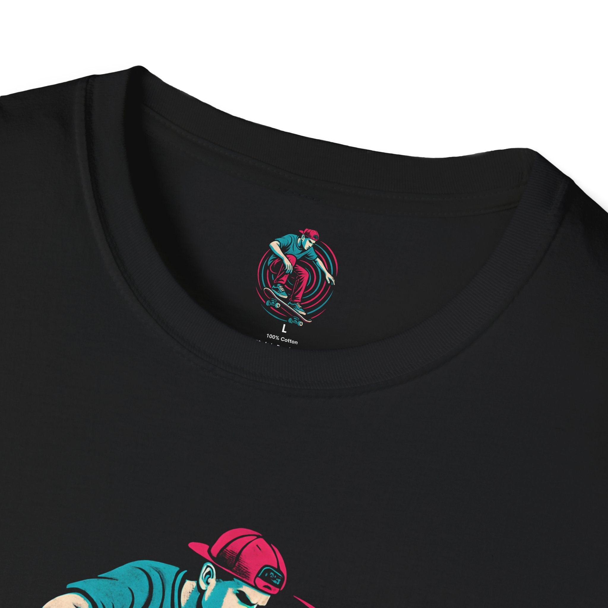 Skateboarder performing trick T-Shirt