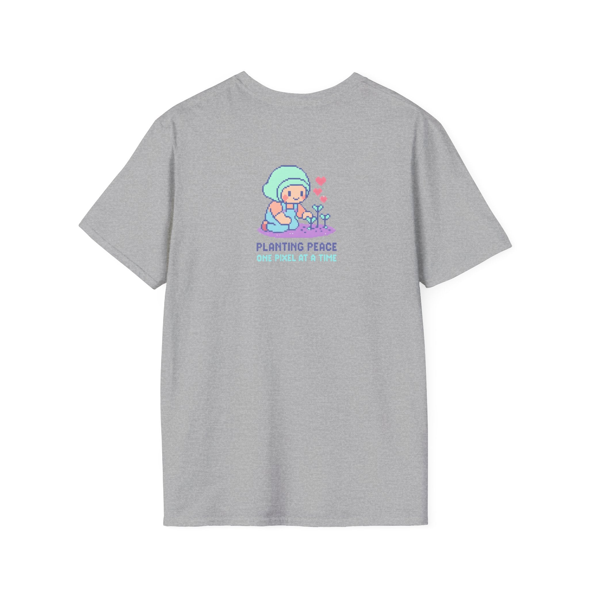 Planting Peace Pixel Art T-Shirt