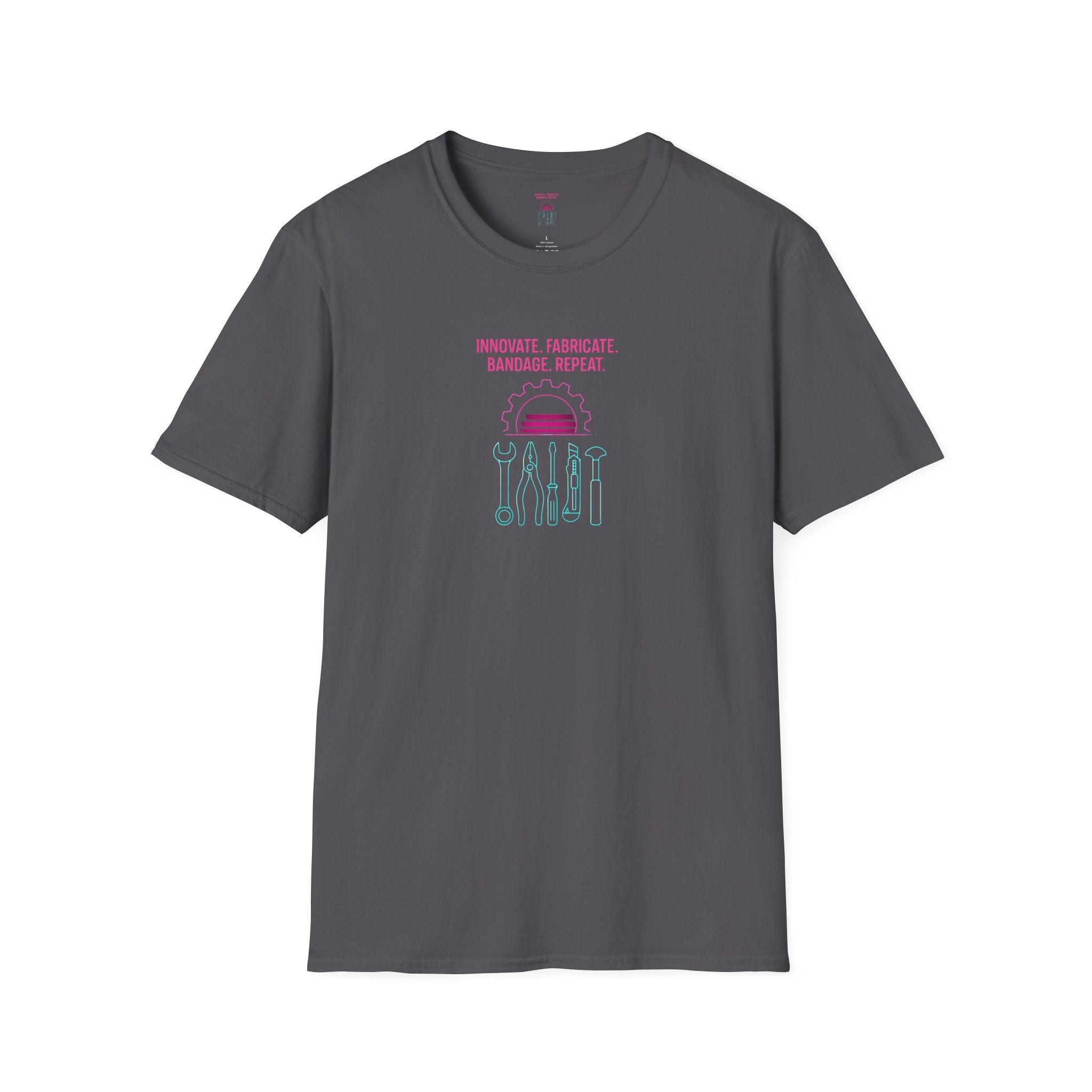 Innovate Fabricate Bandage Repeat T-Shirt